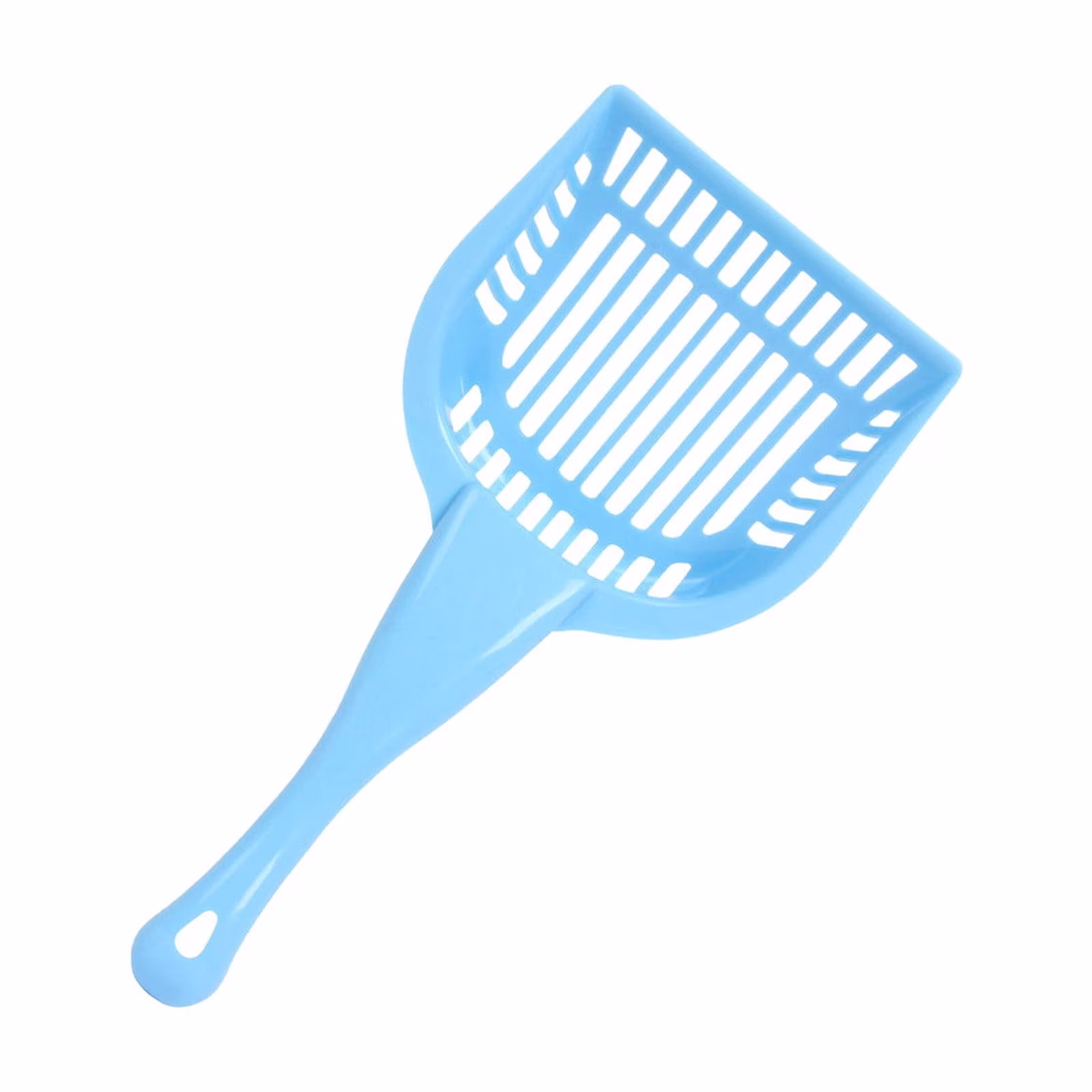 Leodye 1PCS Thickened Plastic Litter Shovel Sturdy Pet Waste Collector Cleaning Tool for Kitten Puppy Daily Litter Box Maintenance -10.17*4.88IN
