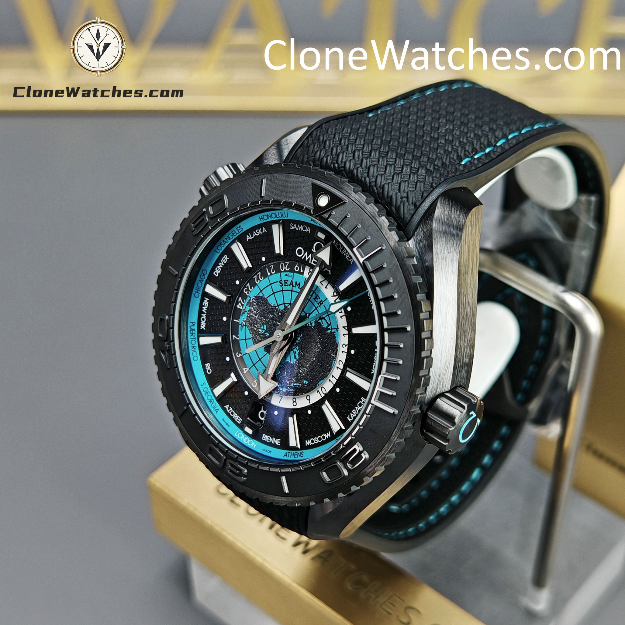 OMEGA Super Clone Watches 1:1 Seamaster Planet Ocean 600M 45.5MM 215.92.46.22.01.006