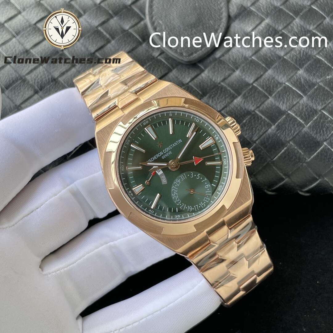 Vacheron Constantin Super Clone Watches 1:1 Overseas Dual time rose gold 7920V/210R-B965 41mm