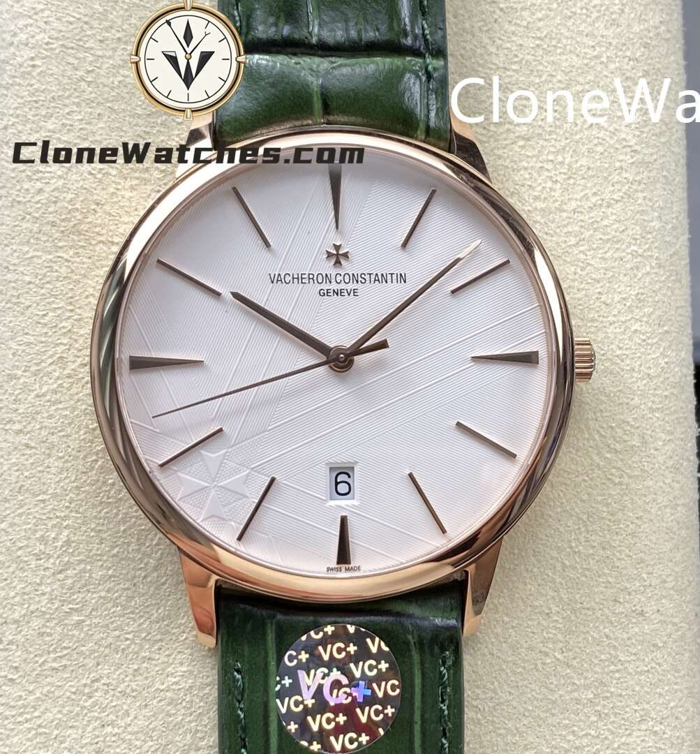 Vacheron Constantin Super Clone Watches 1:1 Patrimony 85180/000R-H116 White Dial