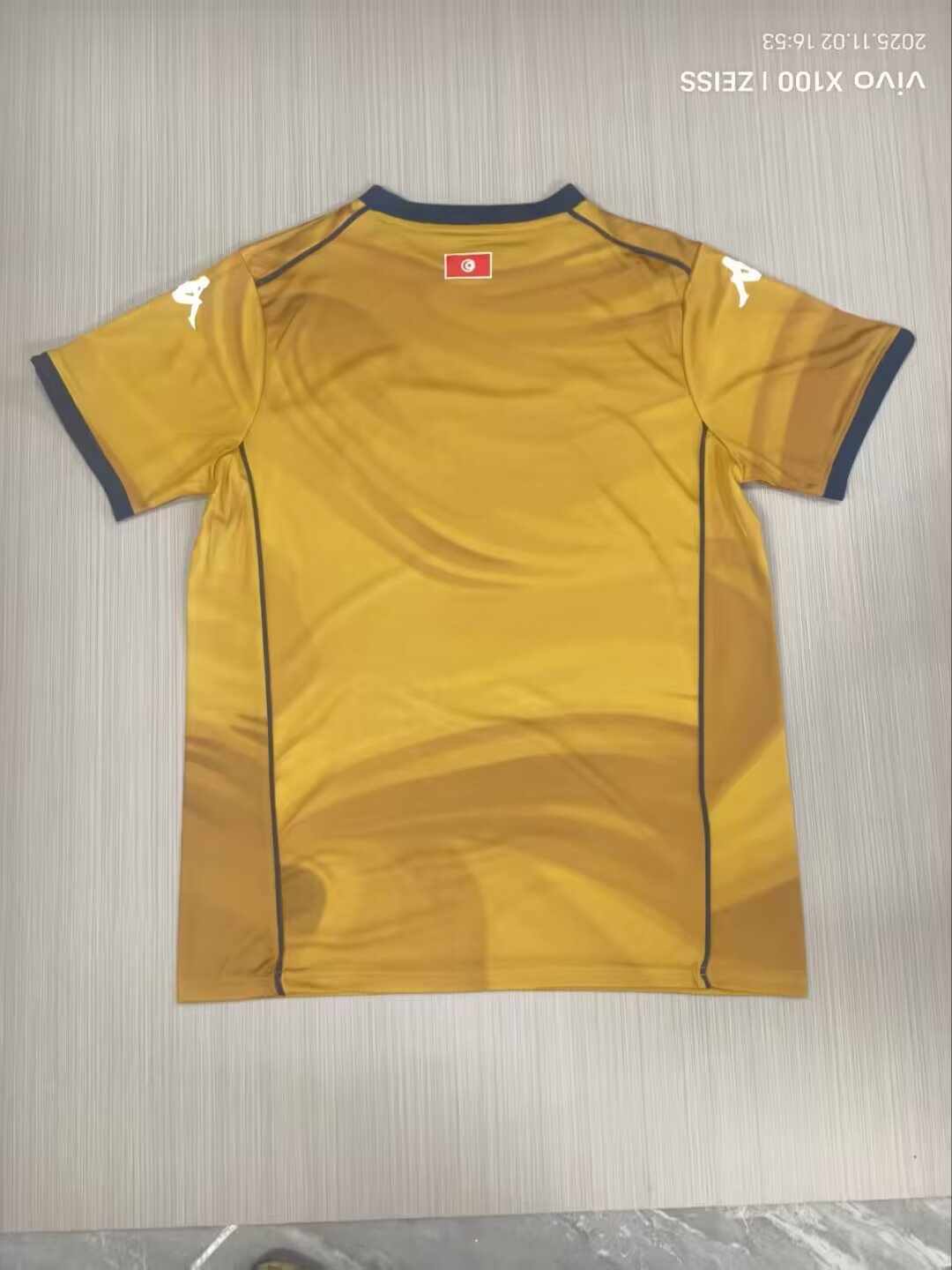 2025-26 Tunisia Second Away Match Jersey - Fans Edition
