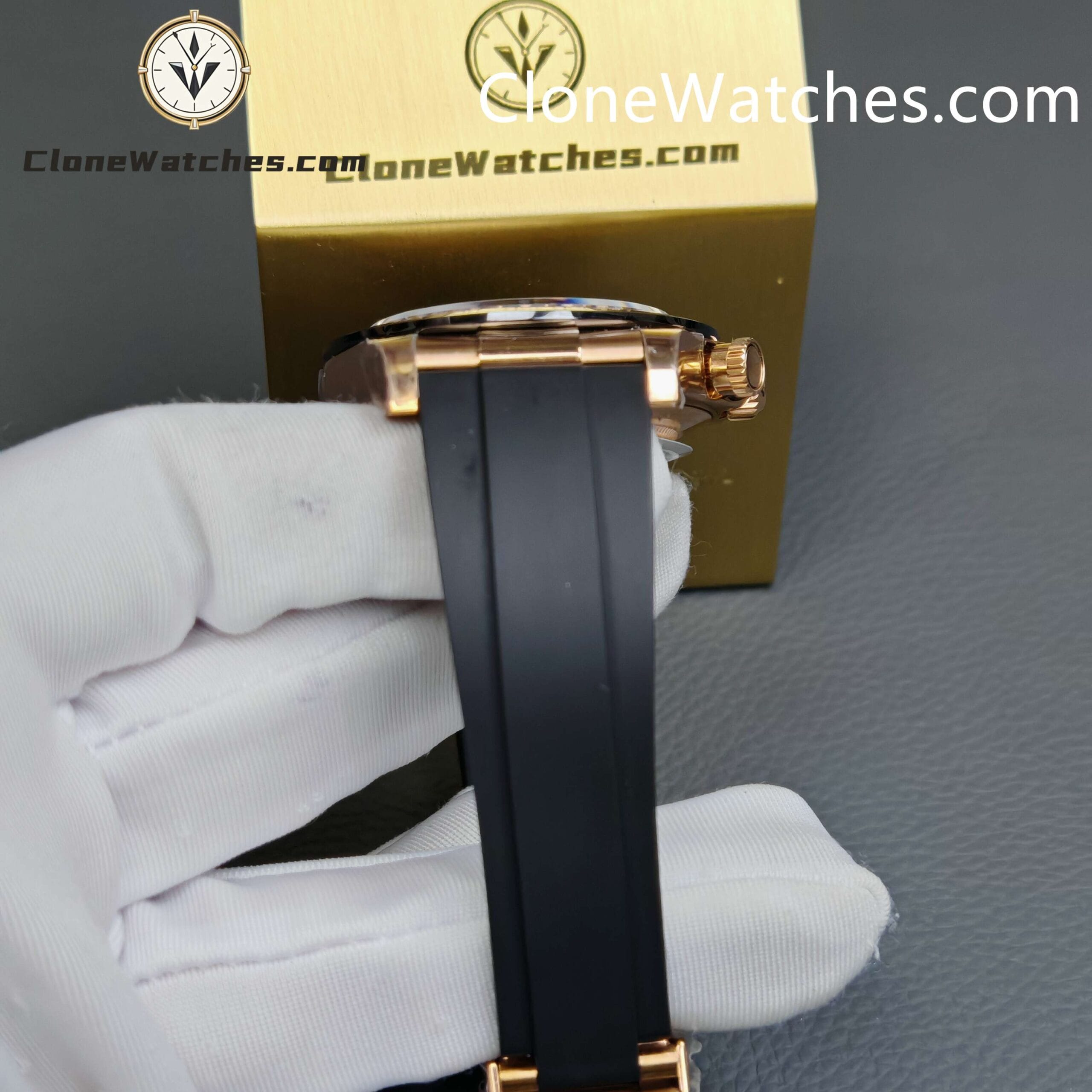 Rolex Super Clone Watches 1:1 Daytona 116515 Oysterflex Strap 4130 Movement