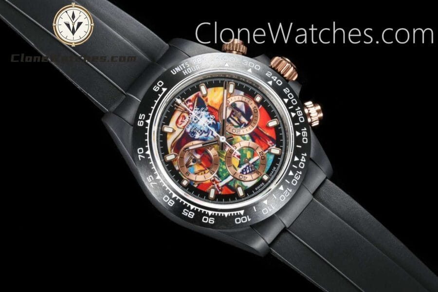 Modified Super Clone Watches 1:1 AET Rolex Daytona Ceramic THE INJURED BULLFIGHTER