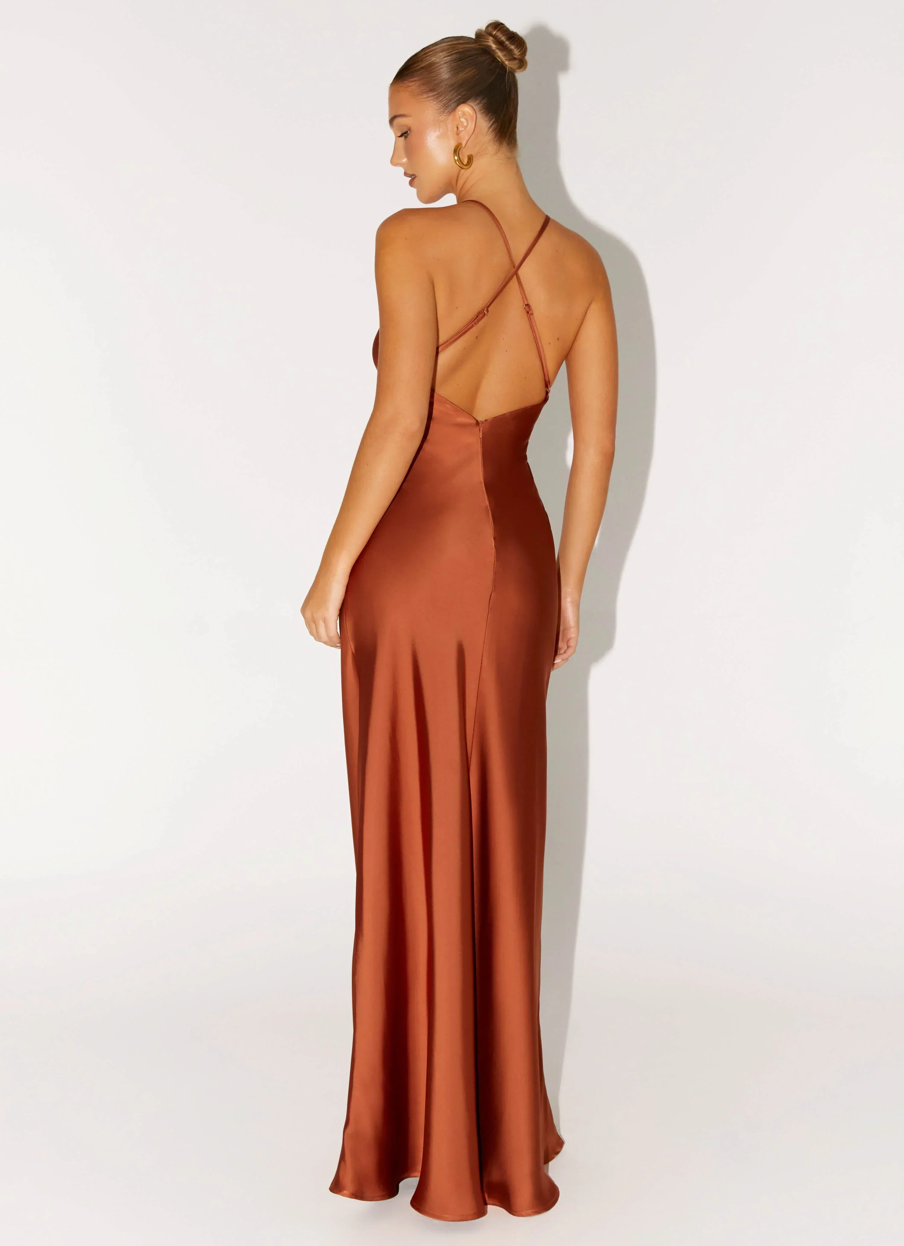 Sundowner Maxi Dress - Rust