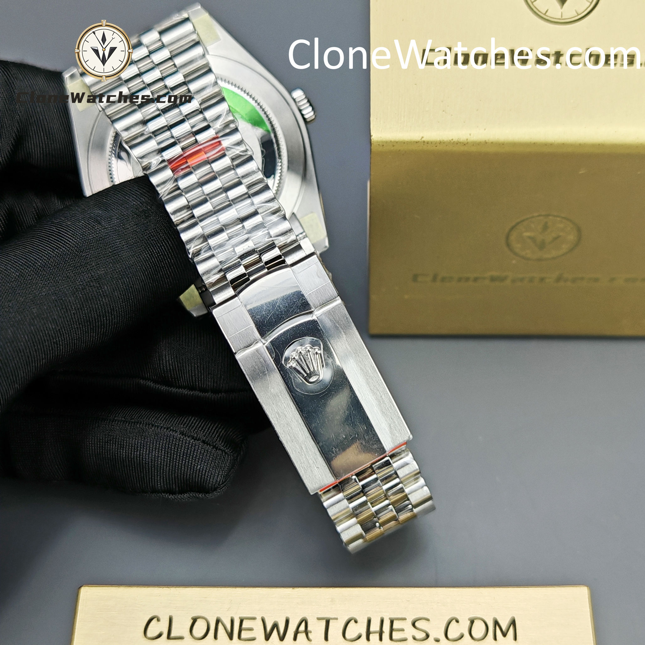 Rolex Super Clone Watches 1:1 DateJust Water Ripple Blue Dial m126334-0032 Jubilee 41MM 3235 Movement