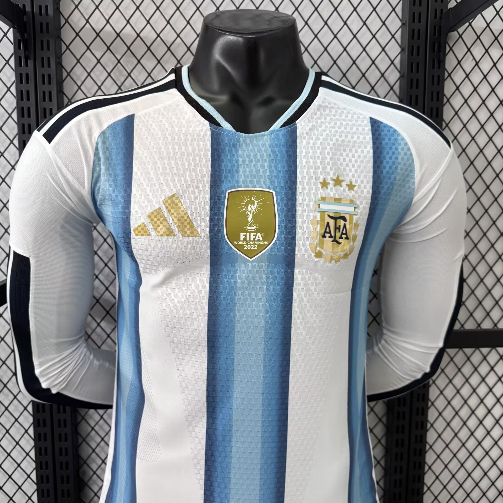 2026 Argentina Main Long-Sleeve Jersey - Player Version