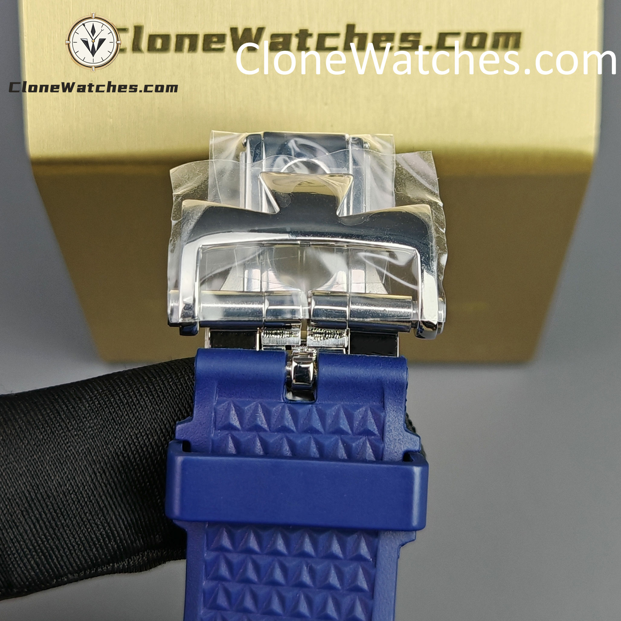 Vacheron Constantin Super Clone Watches 1:1 Overseas Tourbillon 6000V/110A-B544 42.5MM Rubber Strap