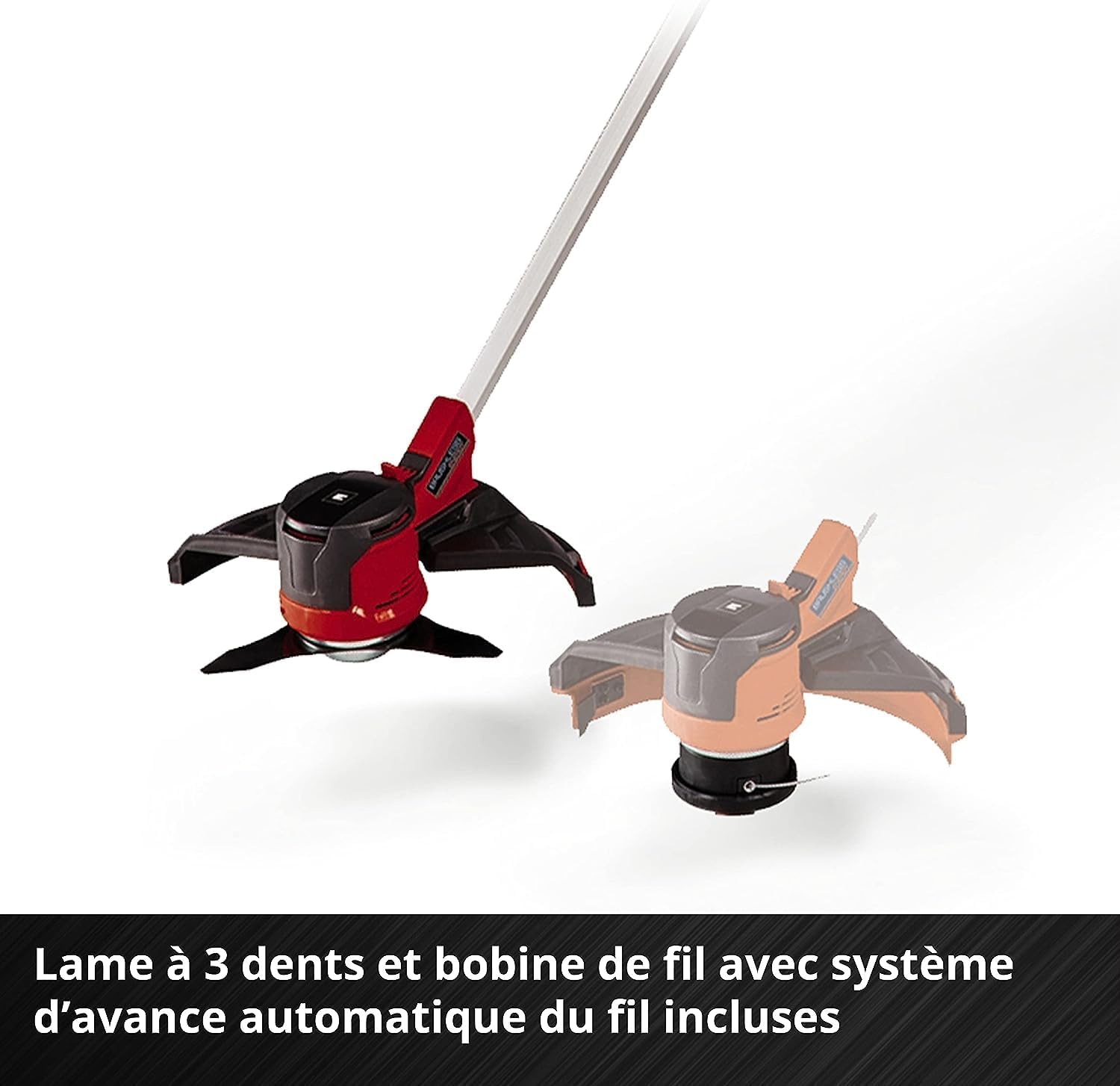 Débroussailleuse sans fil 36 V 6400 tr min sans batterie ni chargeur