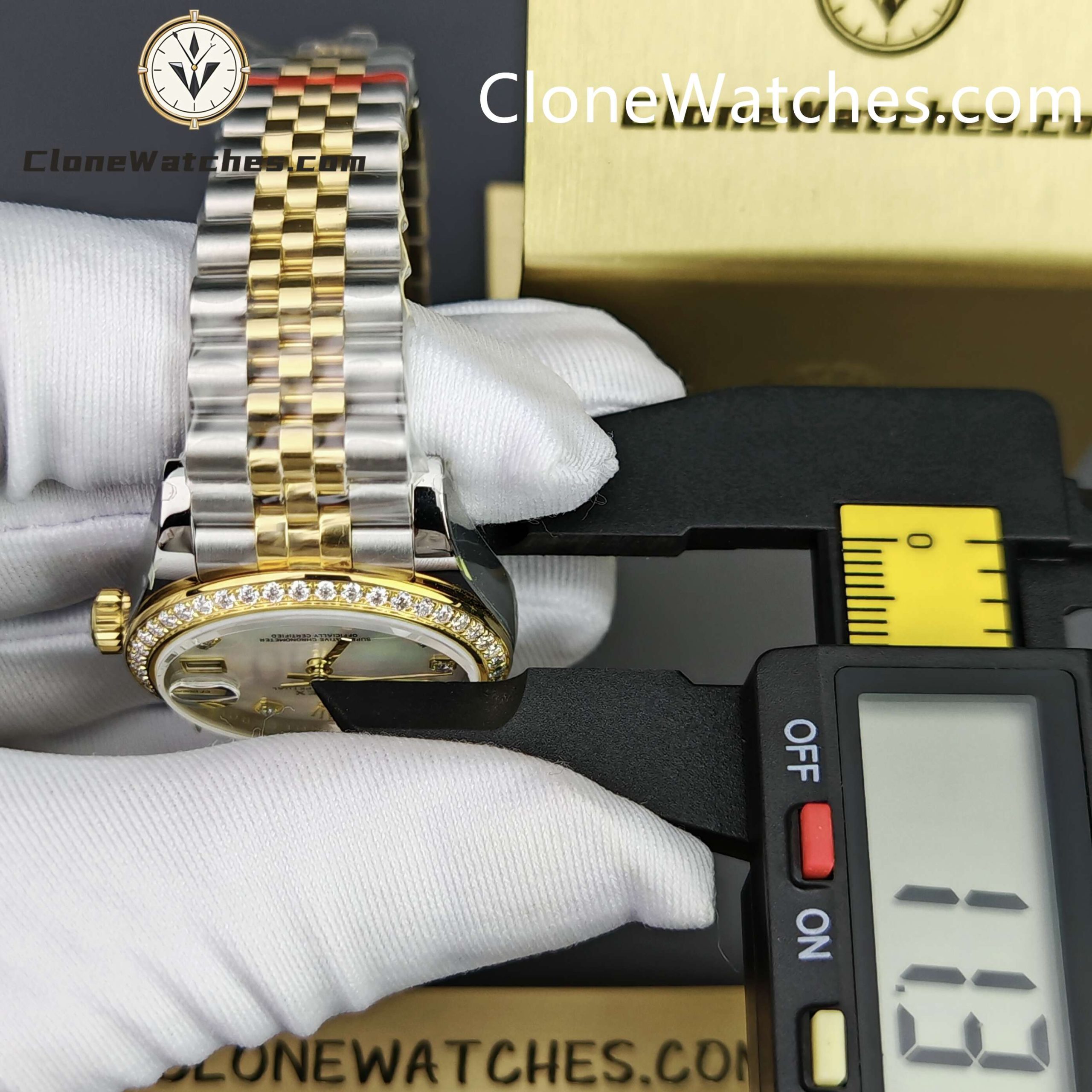 Rolex Super Clone Watches 1:1 DateJust m278383rbr-0028 Jubilee 31MM 2236 Movement