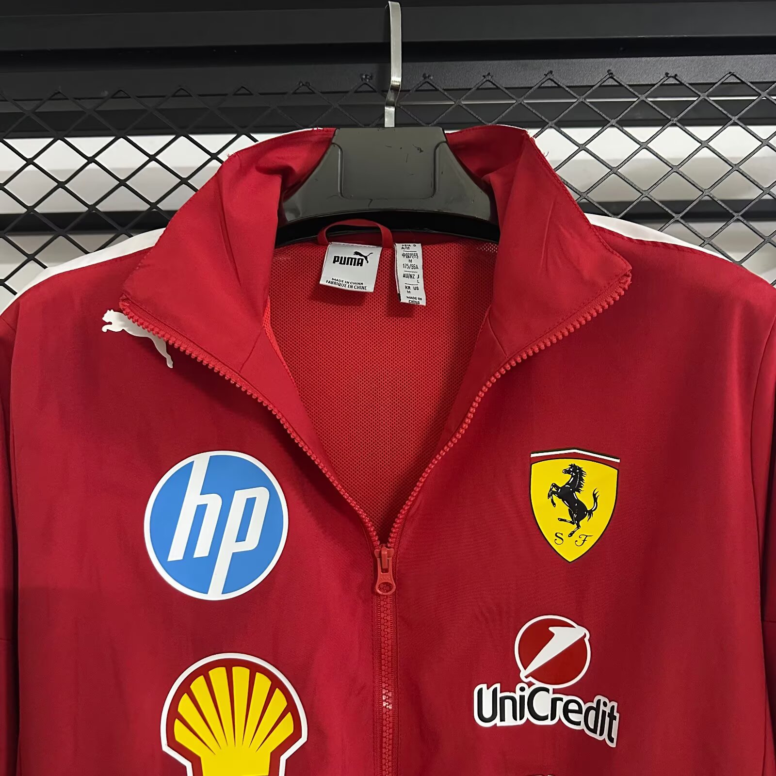 2025/26 Scuderia Ferrari Driver's Windbreaker