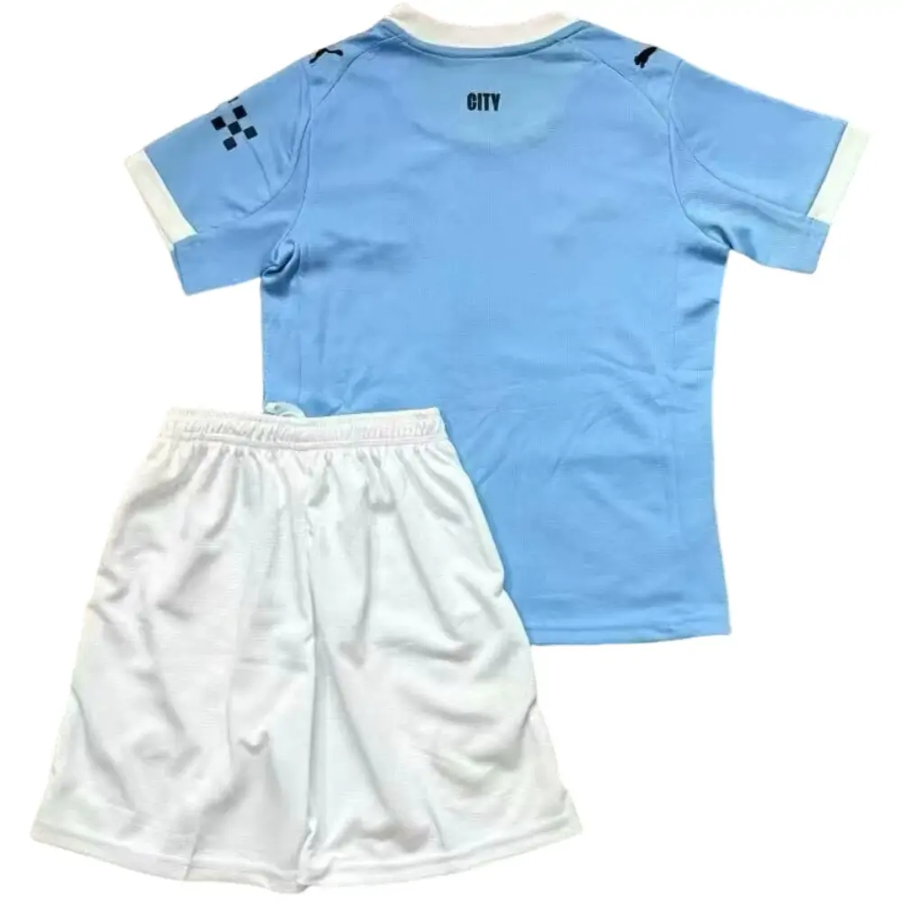 2025-26-Manchester City Home Jersey - Adult Set Fans Edition