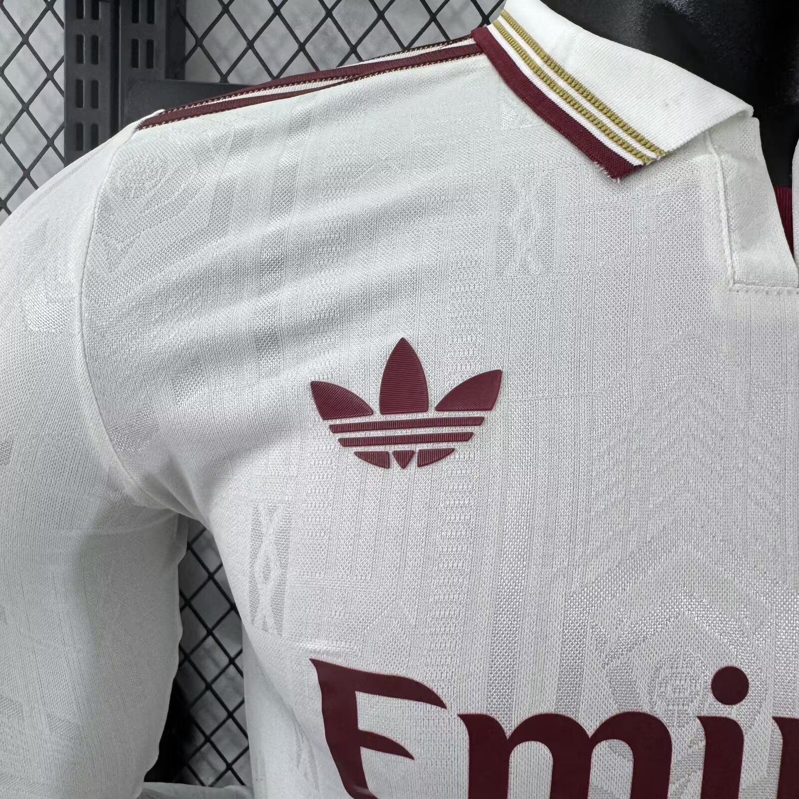 2025-26 Arsenal Second Away Long Sleeve Shirt - Player Version