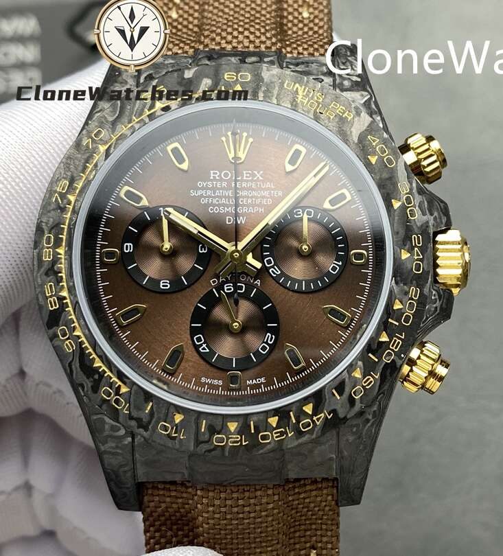 Modified Super Clone Watches 1:1 DiW Rolex Daytona Color Changing “GRADIENT BROWN GOLD”