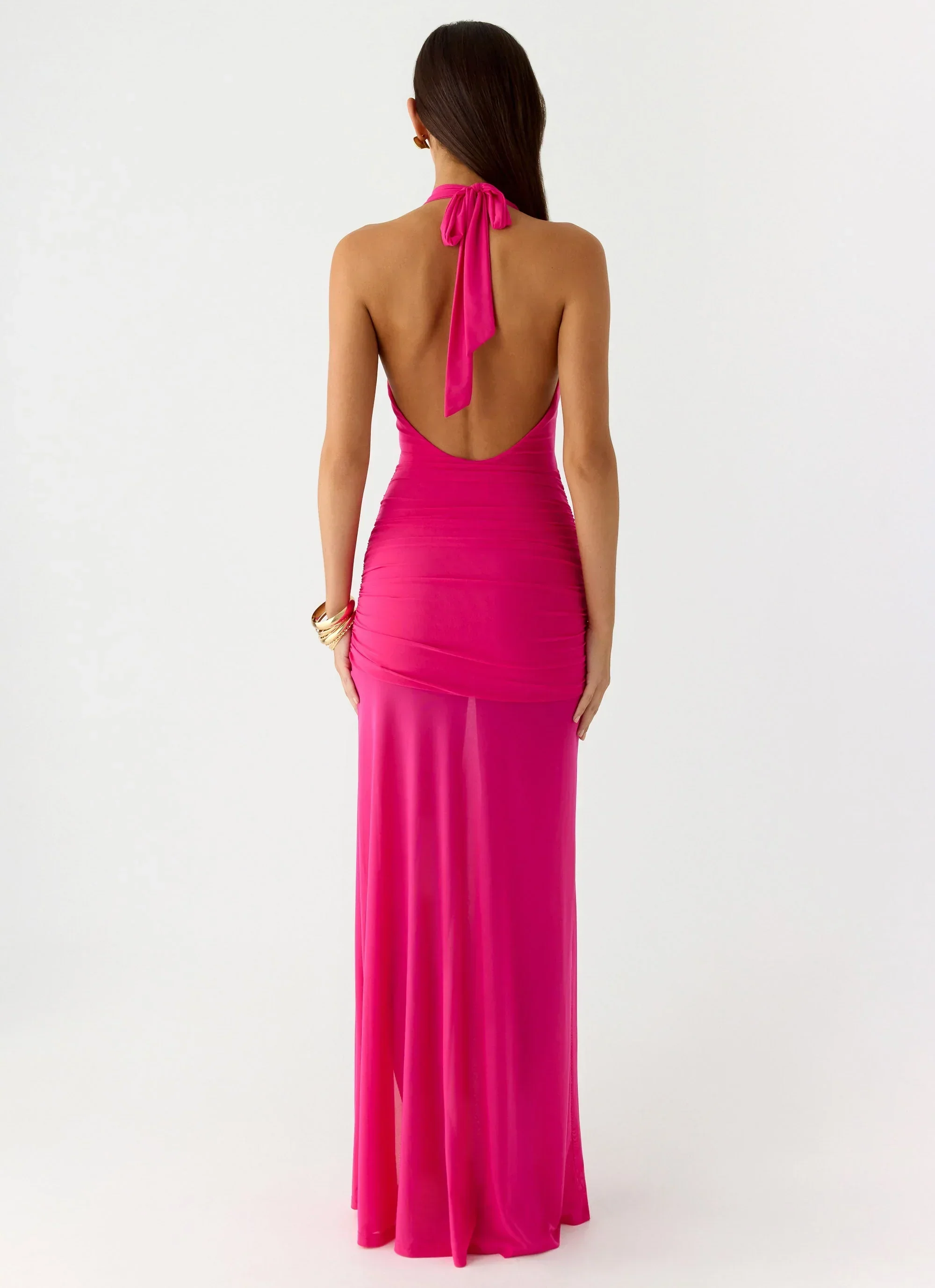 Island Muse Dress - Fuchsia