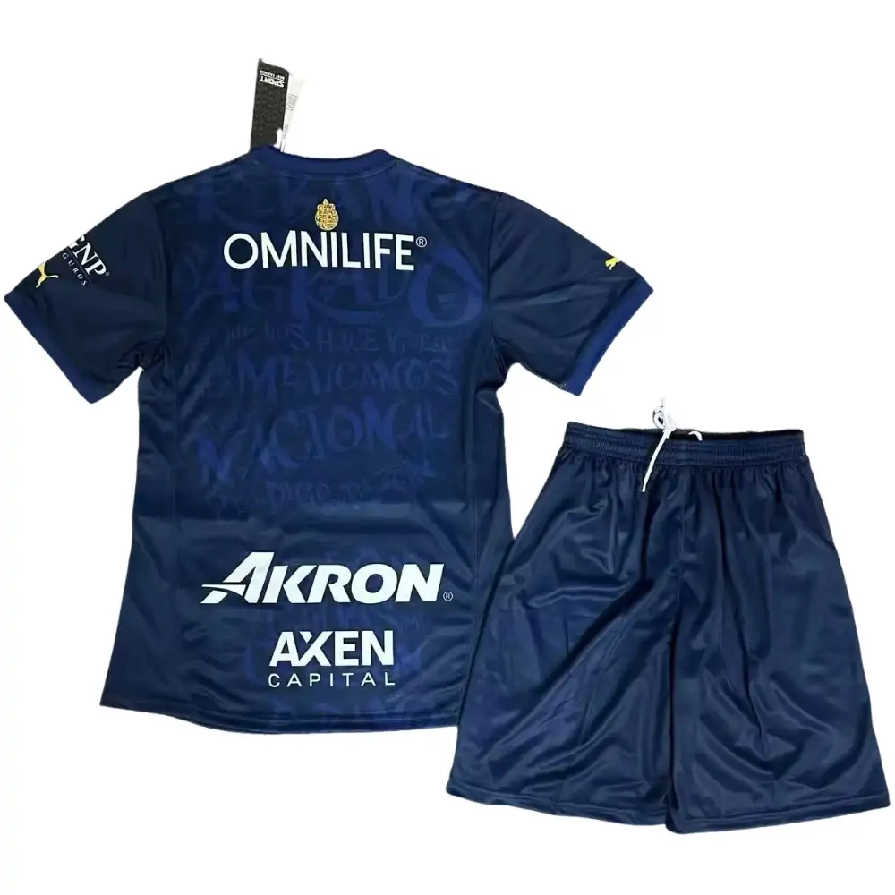 2024-25-Chivas Second Away-Jersey-Children's Kit