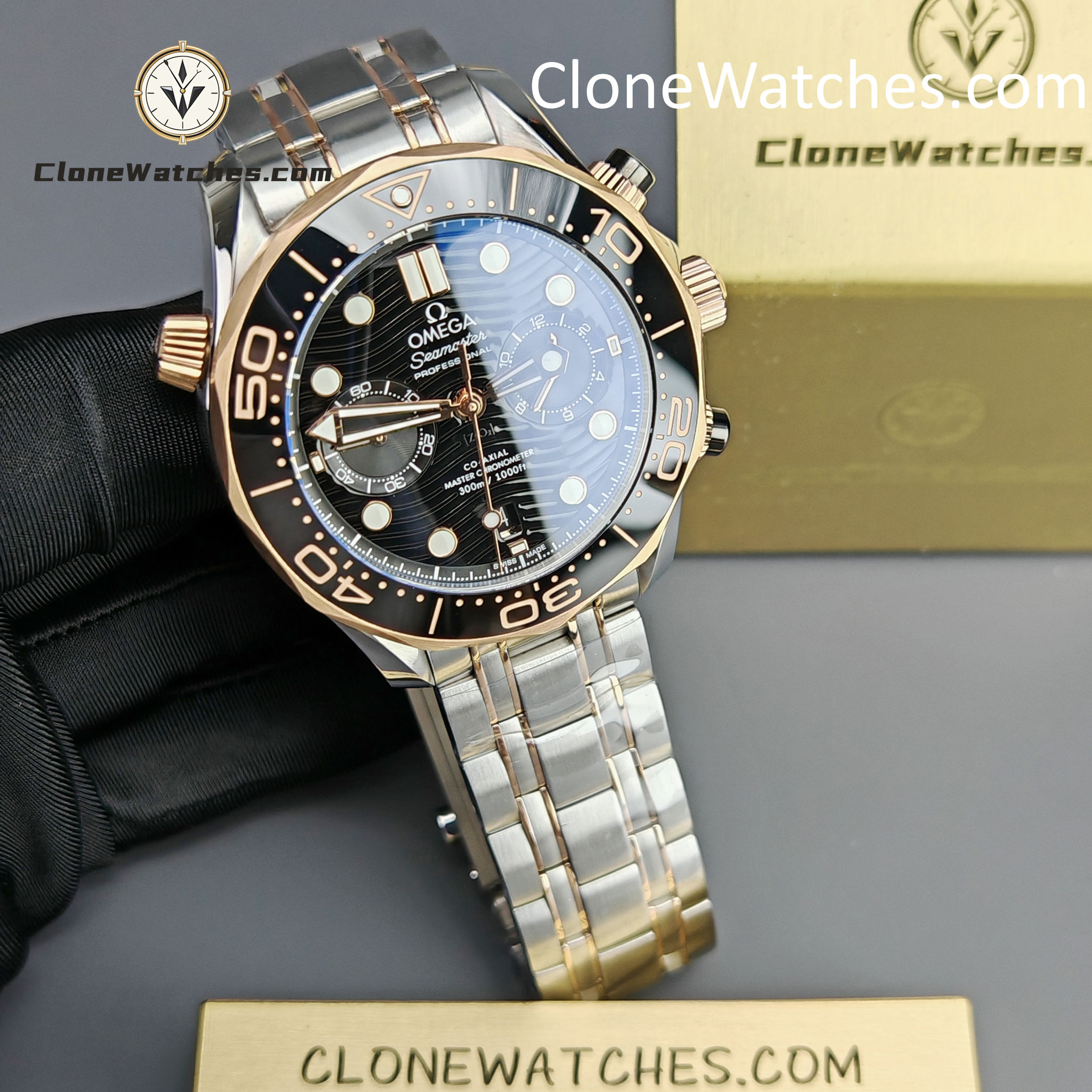 OMEGA Super Clone Watches 1:1 Seamaster Diver 300M 44MM 210.20.44.51.01.001
