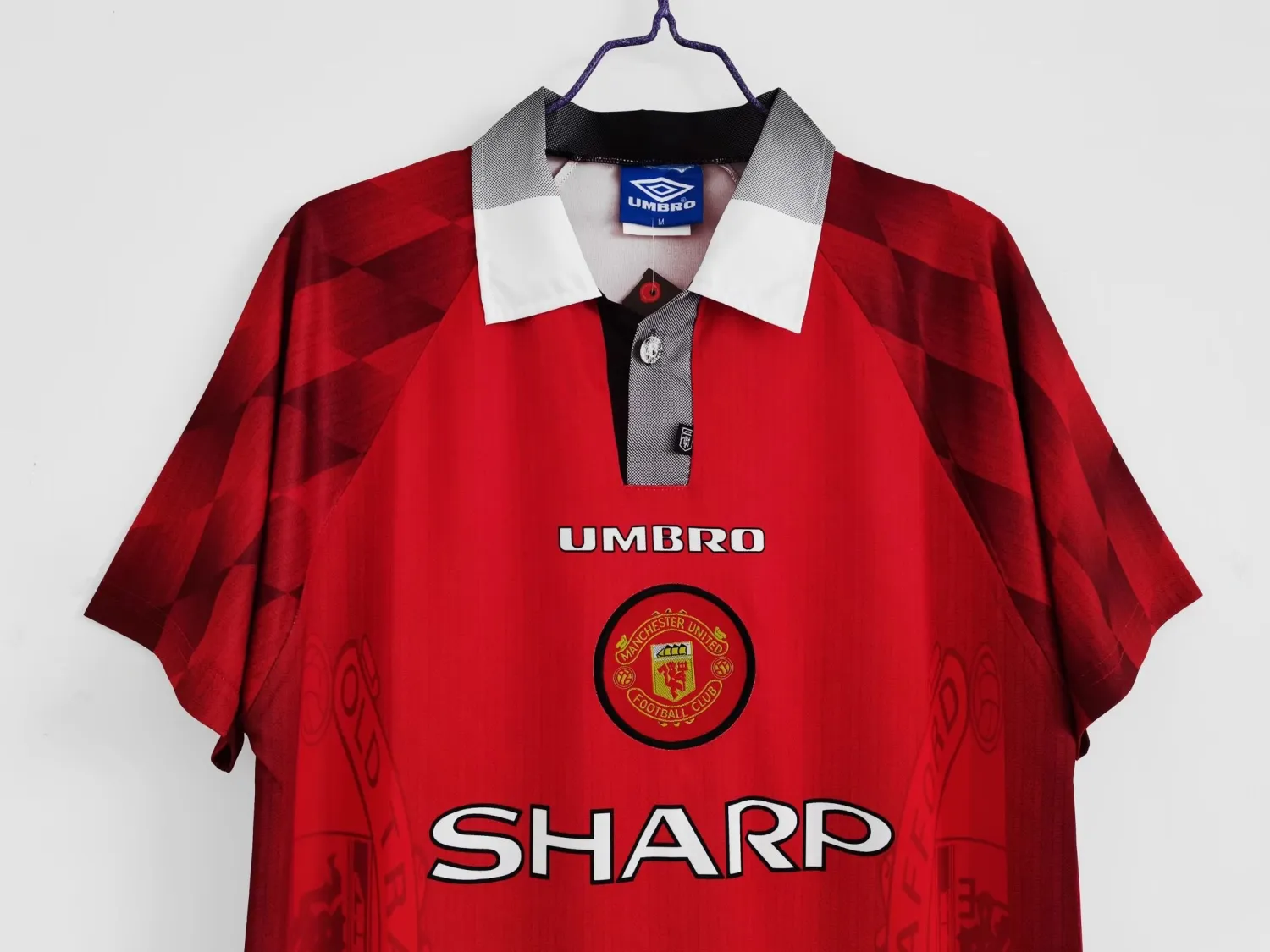 1996/1997 Manchester United home retro jersey