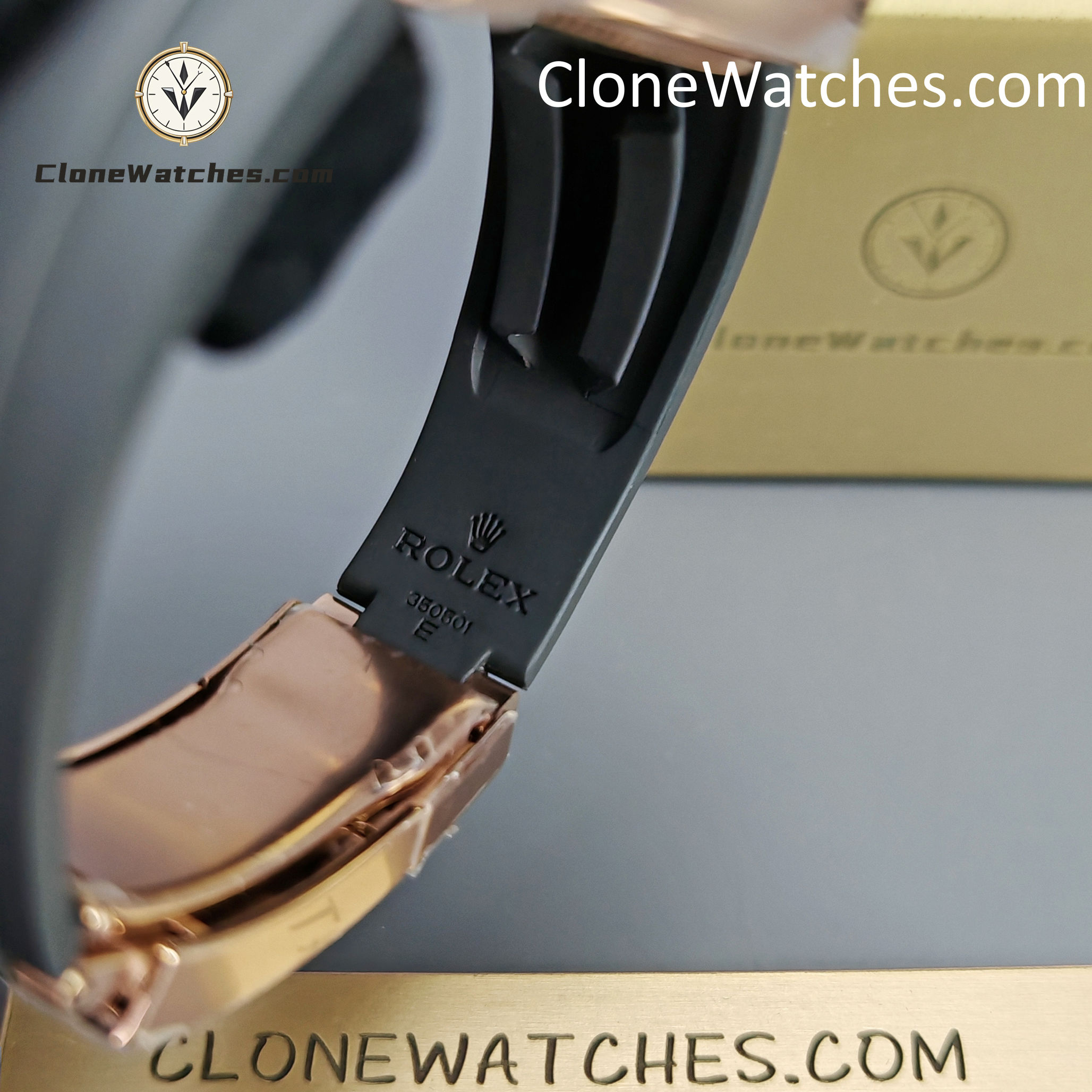 Rolex Super Clone Watches 1:1 Daytona Rose Gold M126515ln-0002 4131 Movement