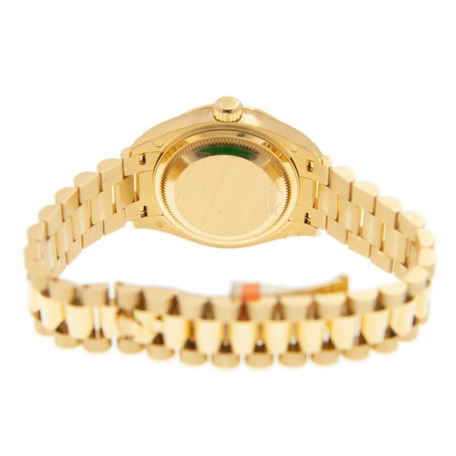 Rolex Lady-Datejust Mint Green Dial 18 Carat Yellow Gold President Watch 279138GNDP（Lifetime free warranty+90-days replacement service & Refund!.）