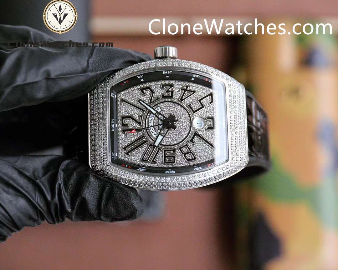 Franck Muller Super Clone Watches 1:1 V 45 SC DT DC D(OGNR) 44mm