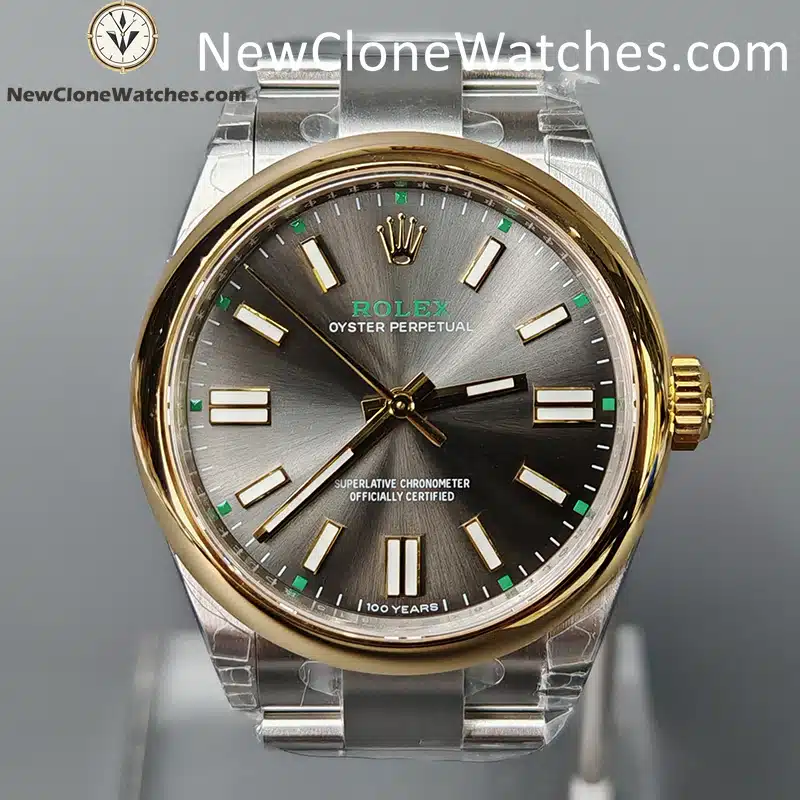 Rolex Super Clone Watches 1:1 Oyster Perpetual Grey Dial m134303-0001 3230 Movement 41mm