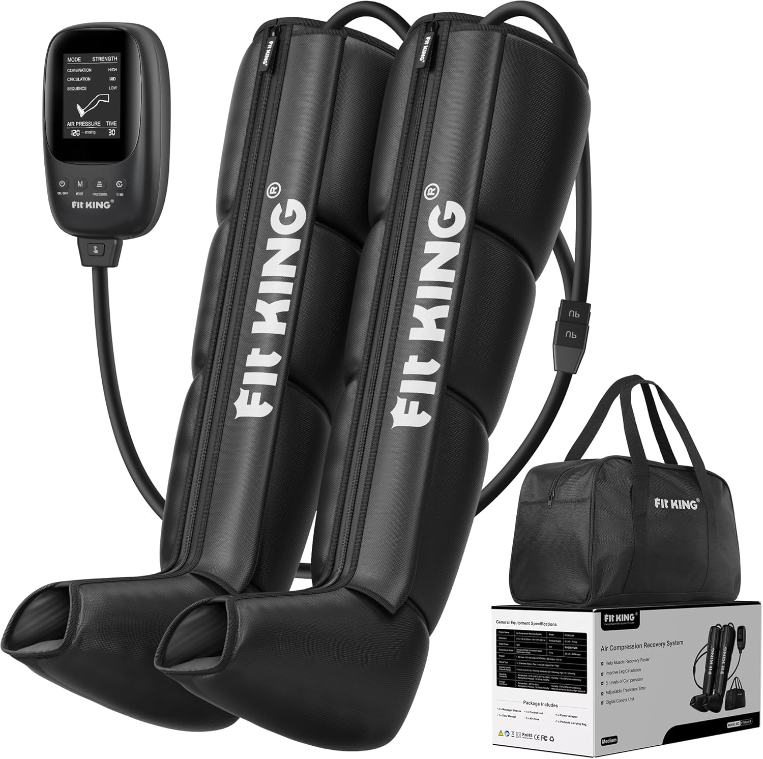 Massage jambes bottes pressothérapie détente après sport modèle M