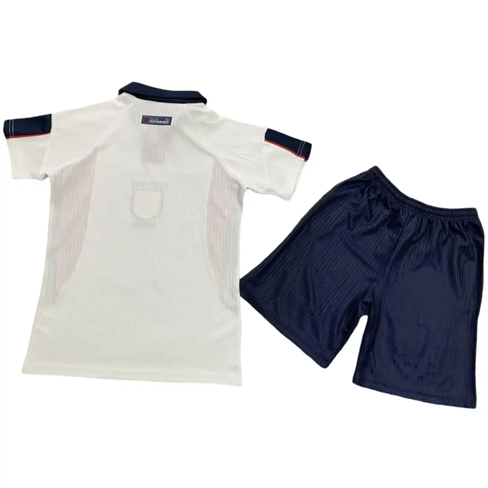 1998 England Home Retro Kit - Kids' Kit
