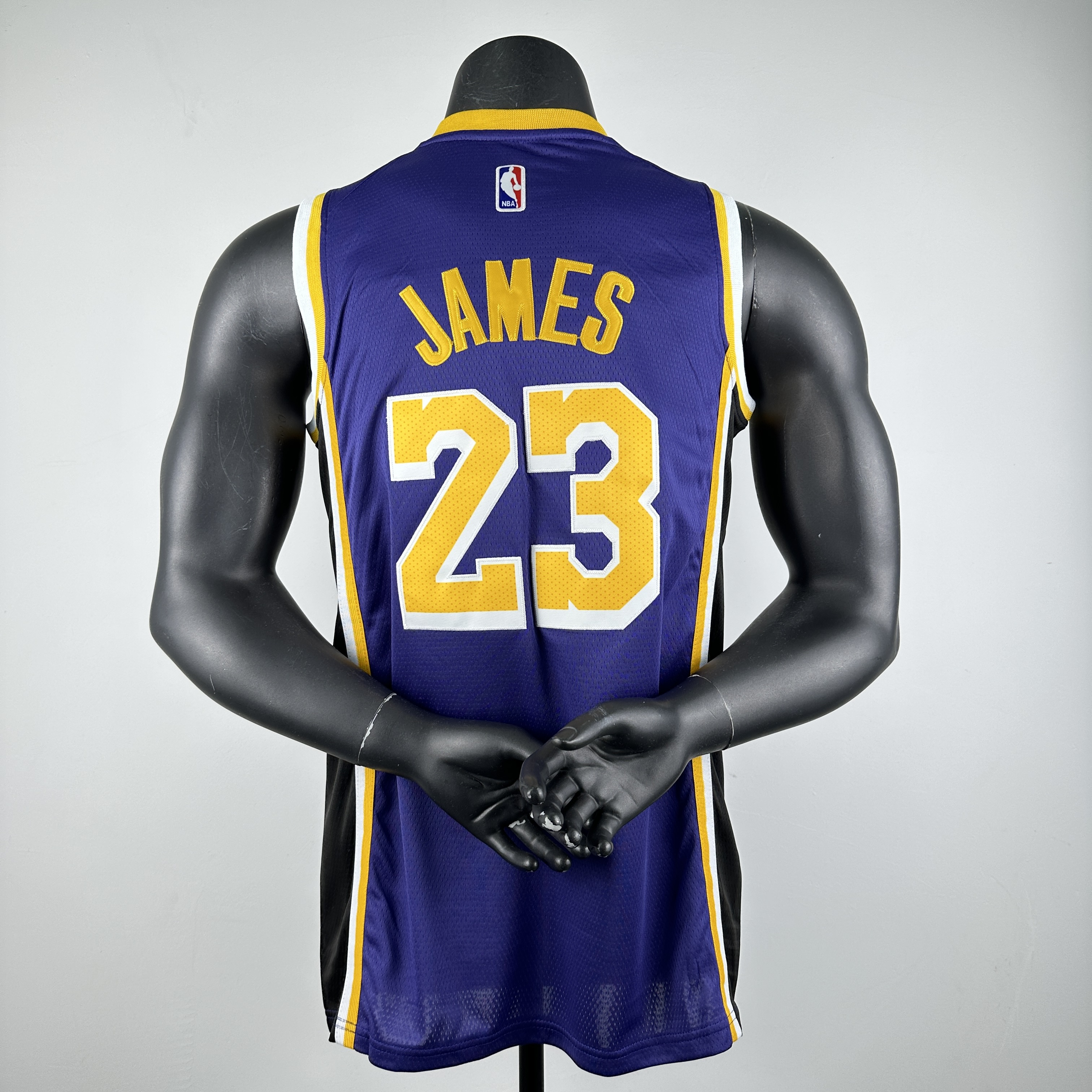 Embroidered Lakers Jumpman No. 23 James