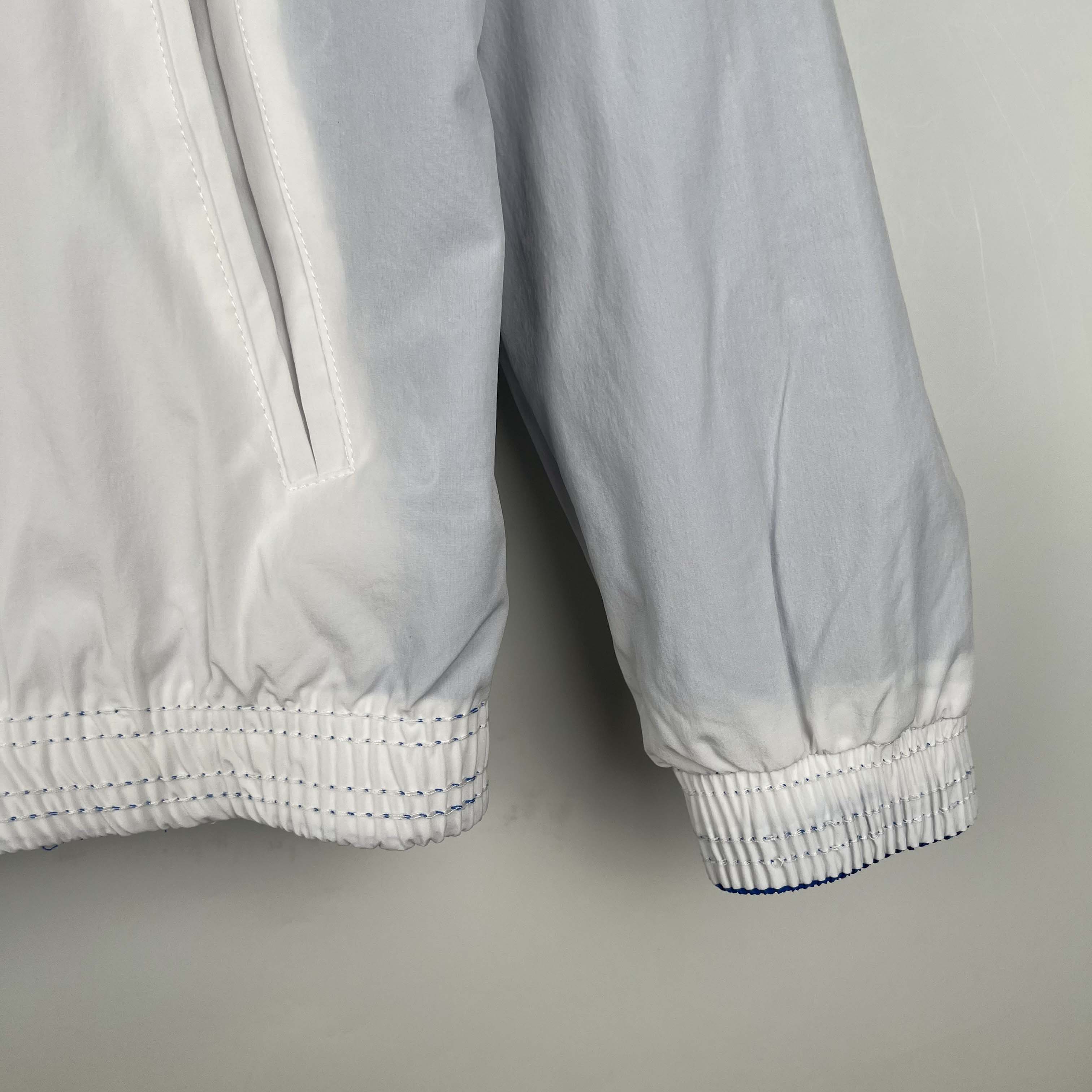 2023/2024 Lyon Reversible Windbreaker(Blue-white)Soccer Jersey 1:1 Thai Quality