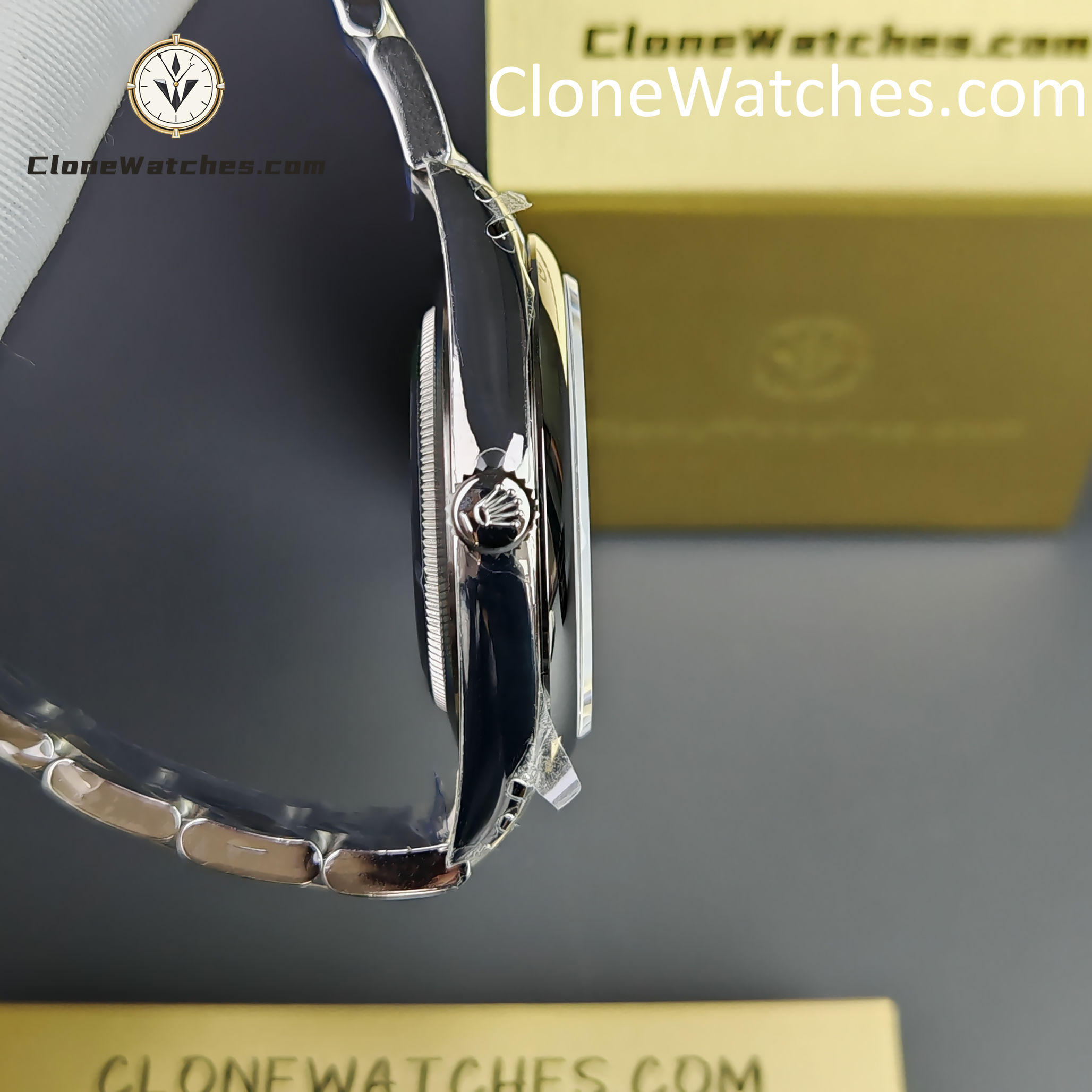 Rolex Super Clone Watches 1:1 Oyster Perpetual Black Dial 41mm m124300-0002 3230 Movement