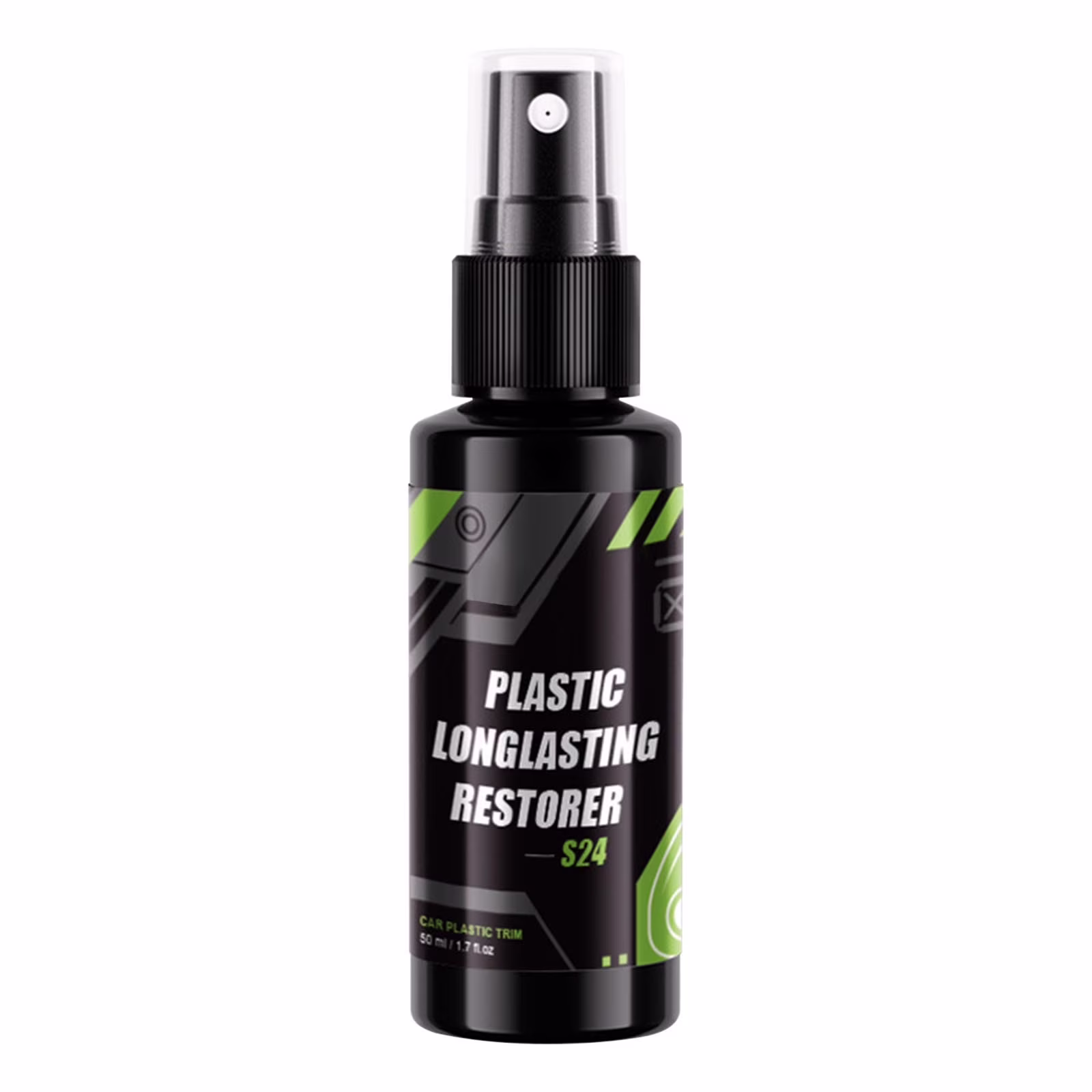 Car Plastic , Dashboard Restoration Kit for Interior Trim Repair, 1.7 fl oz UV Protectant Coating to Rejuvenate Faded Scratched Surfaces on Door Panels and Consoles