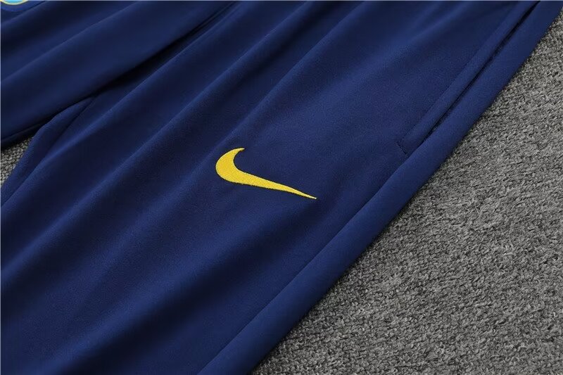 2024/25 Brazil yellow half zip training suit 1:1 Thailand quality