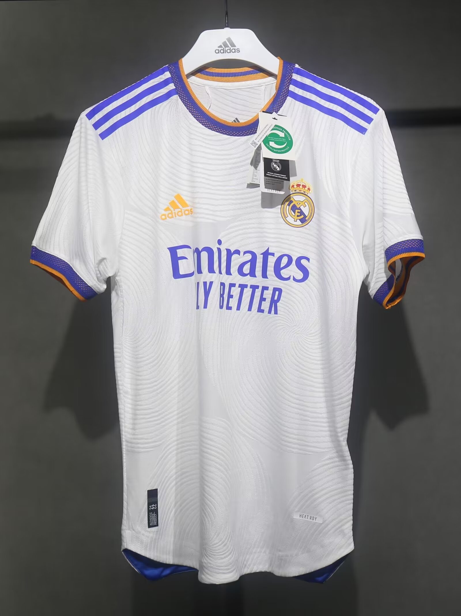 2021/22 Real Madrid Home Jersey - Player Edition