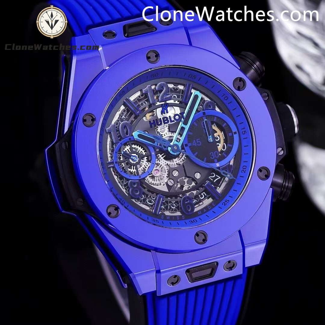 Hublot Super Clone Watches 1:1 Big Bang Unico Blue Magic 42MM 441.ES.5119.RX