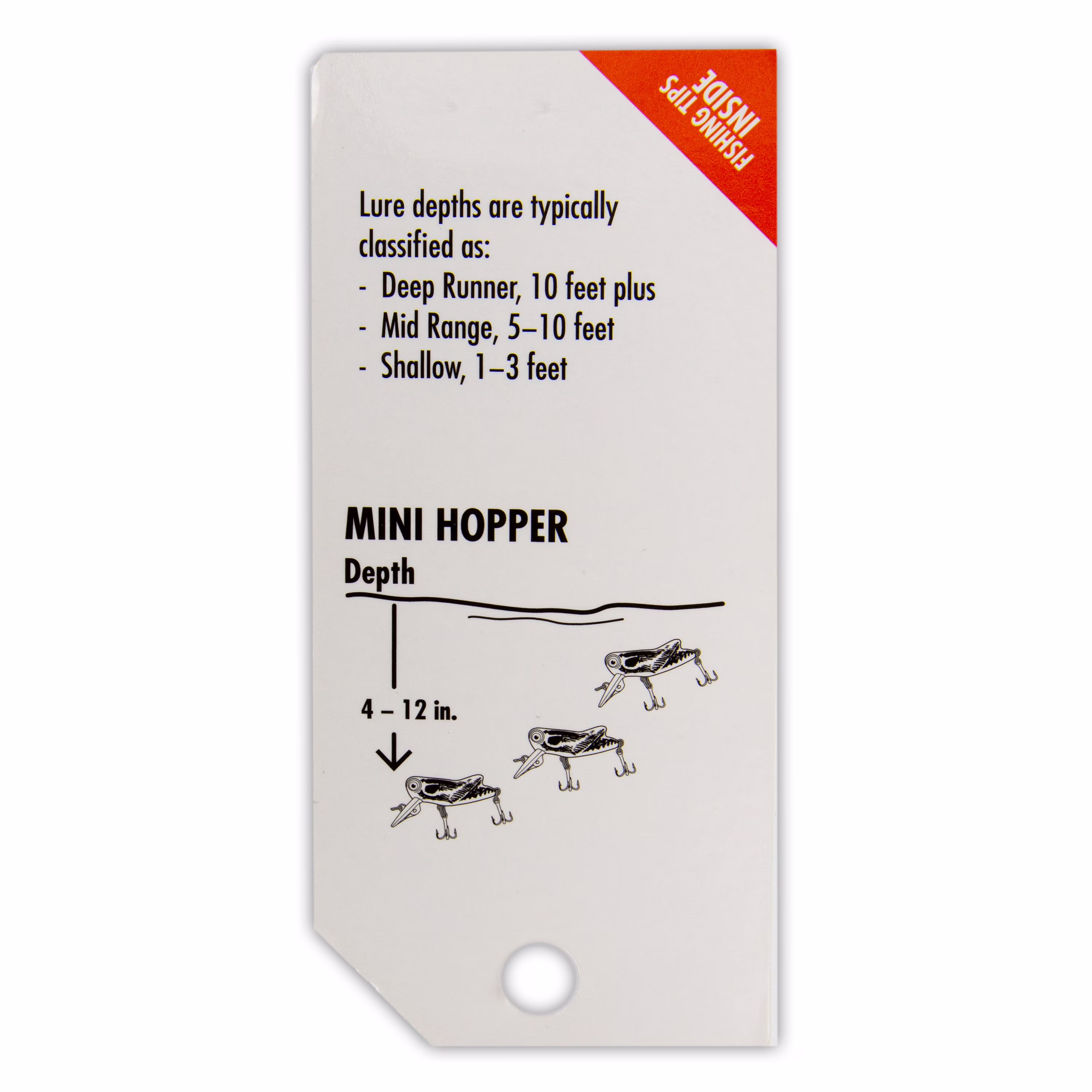 Ozark Trail Mini Hopper Crankbait, Autumn, 1/9 oz, Freshwater Fishing Lure