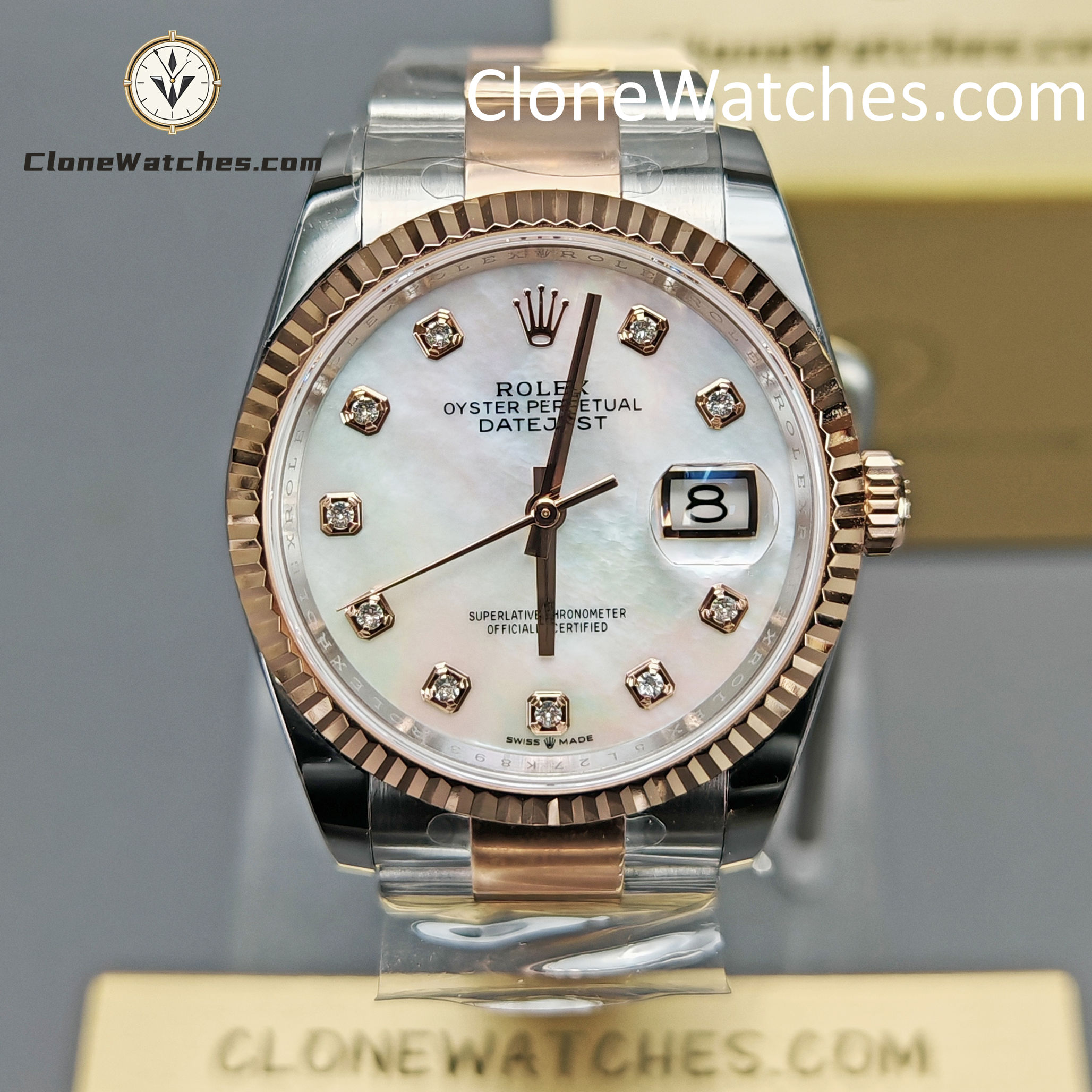Rolex Super Clone Watch 1:1 DateJust m126231-0022 Oyster 36MM 3235 Movement