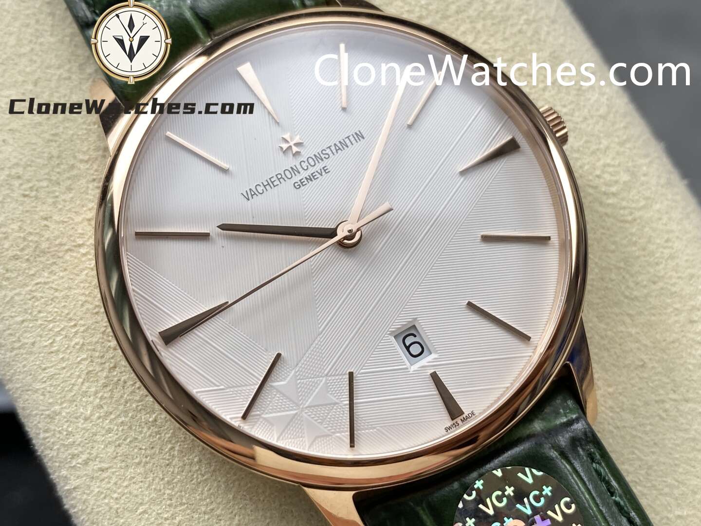 Vacheron Constantin Super Clone Watches 1:1 Patrimony 85180/000R-H116 White Dial