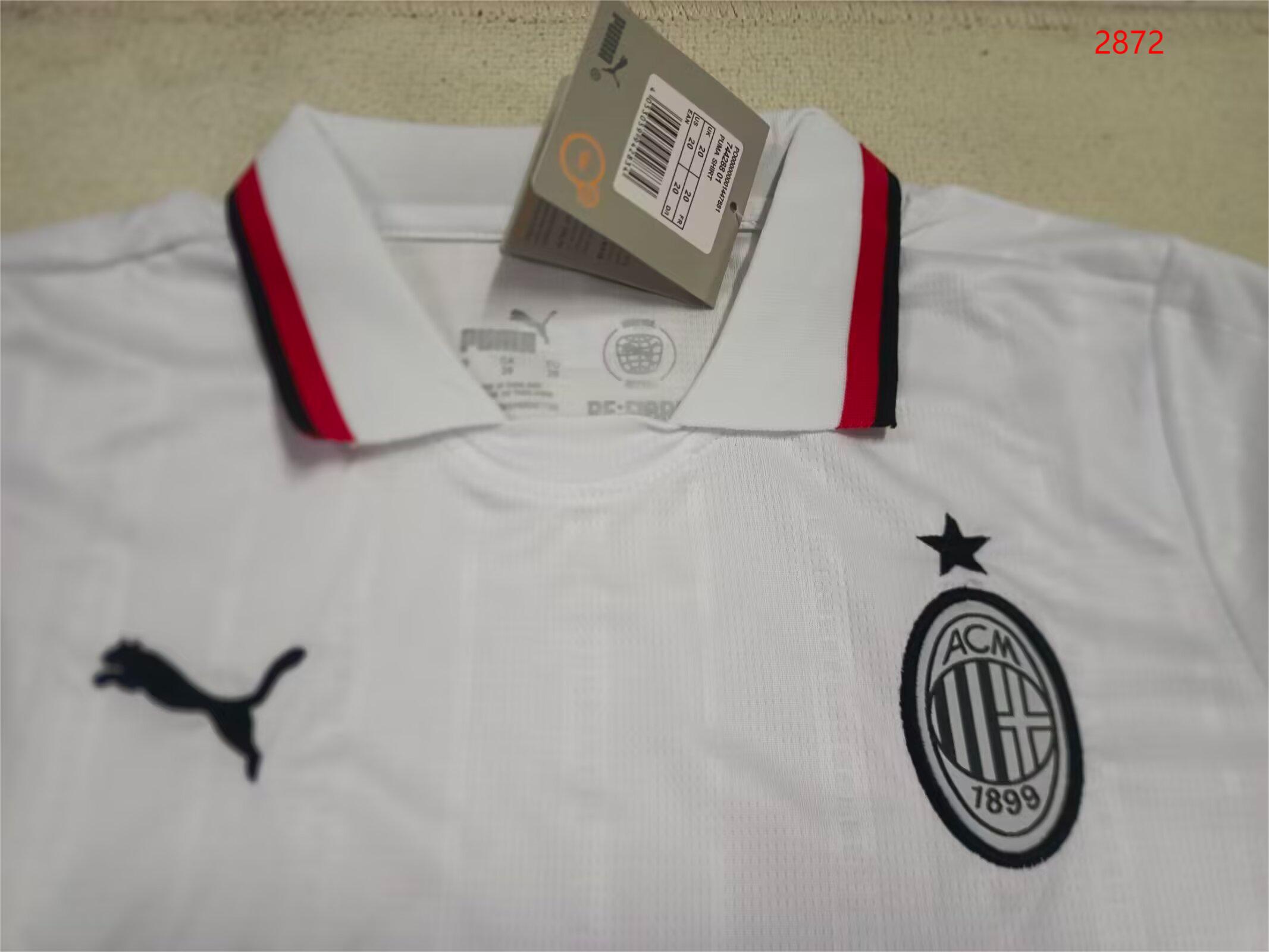 2024/25 AC Milan Away Jersey - Kids Kit