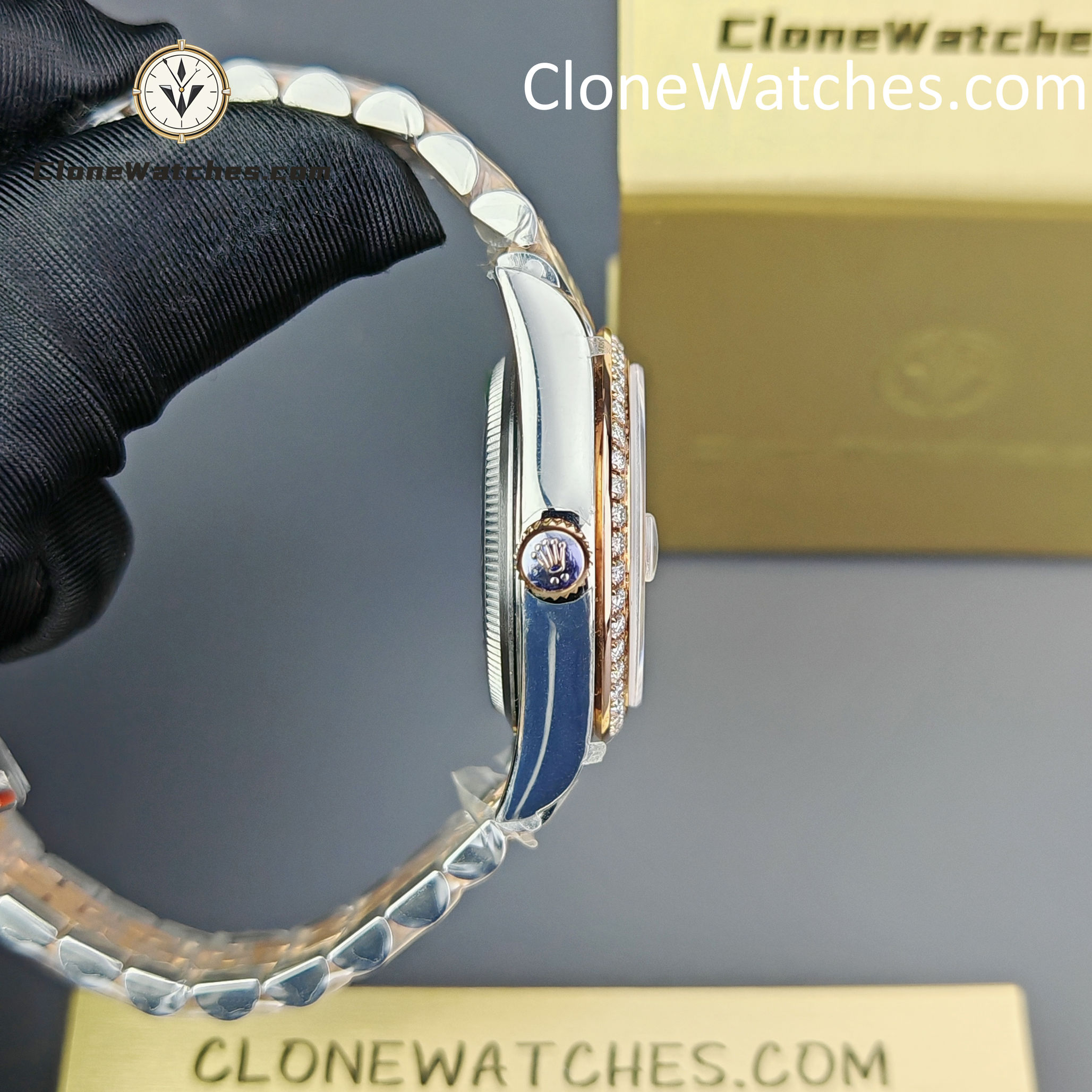 Rolex Super Clone Watches 1:1 DateJust m278381rbr-0024 Jubilee 31MM 2236 Movement