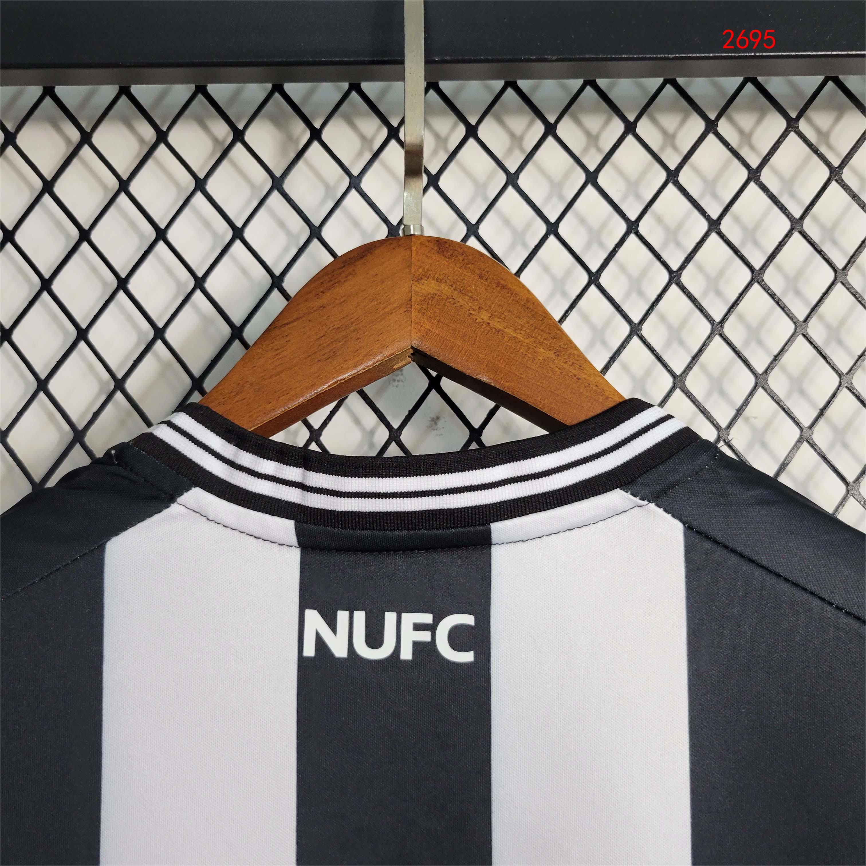 2023/24 Newcastle United Home Soccer Jersey - Fans Edition