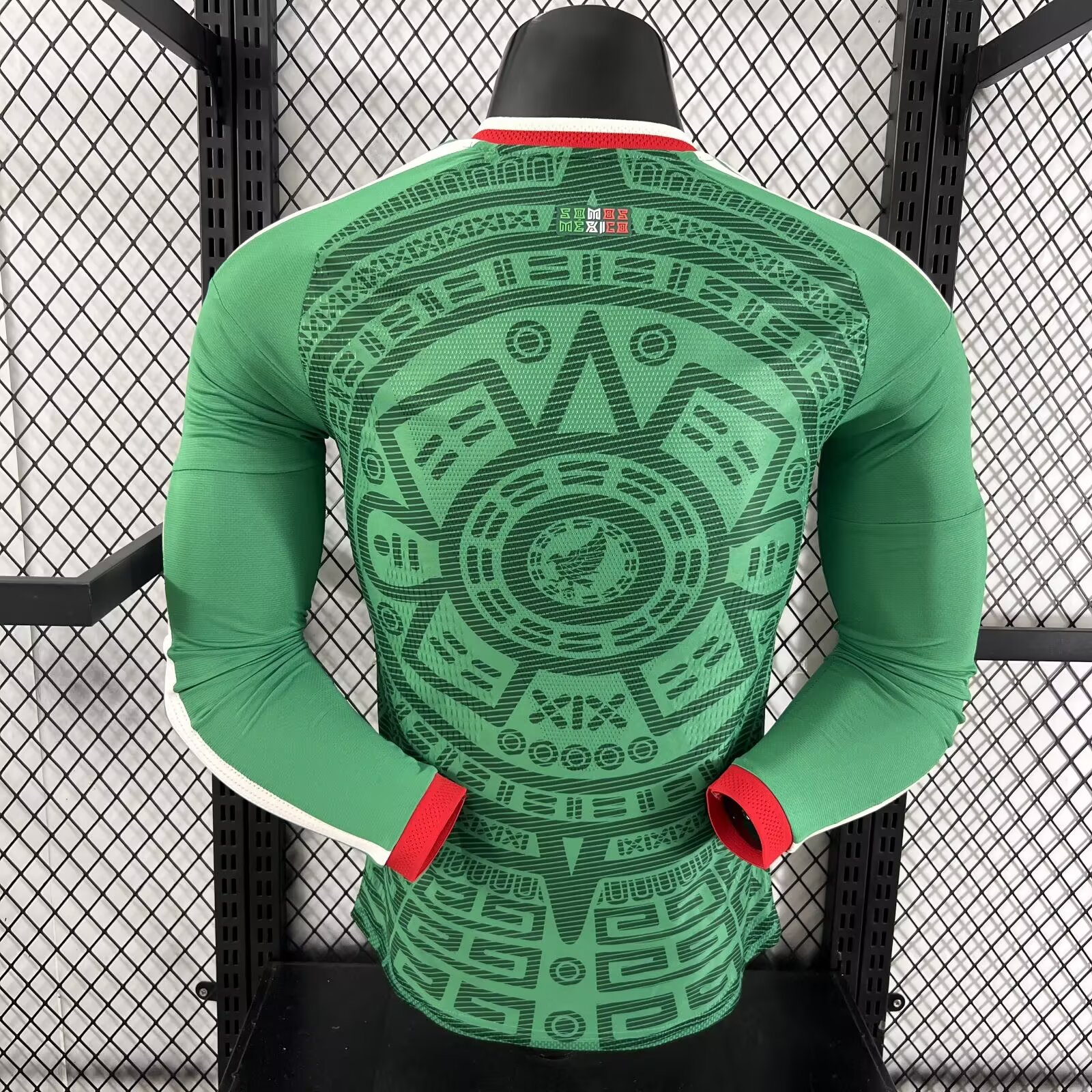 2026 World Cup Mexico Home Long Sleeve Jersey - Player Edition
