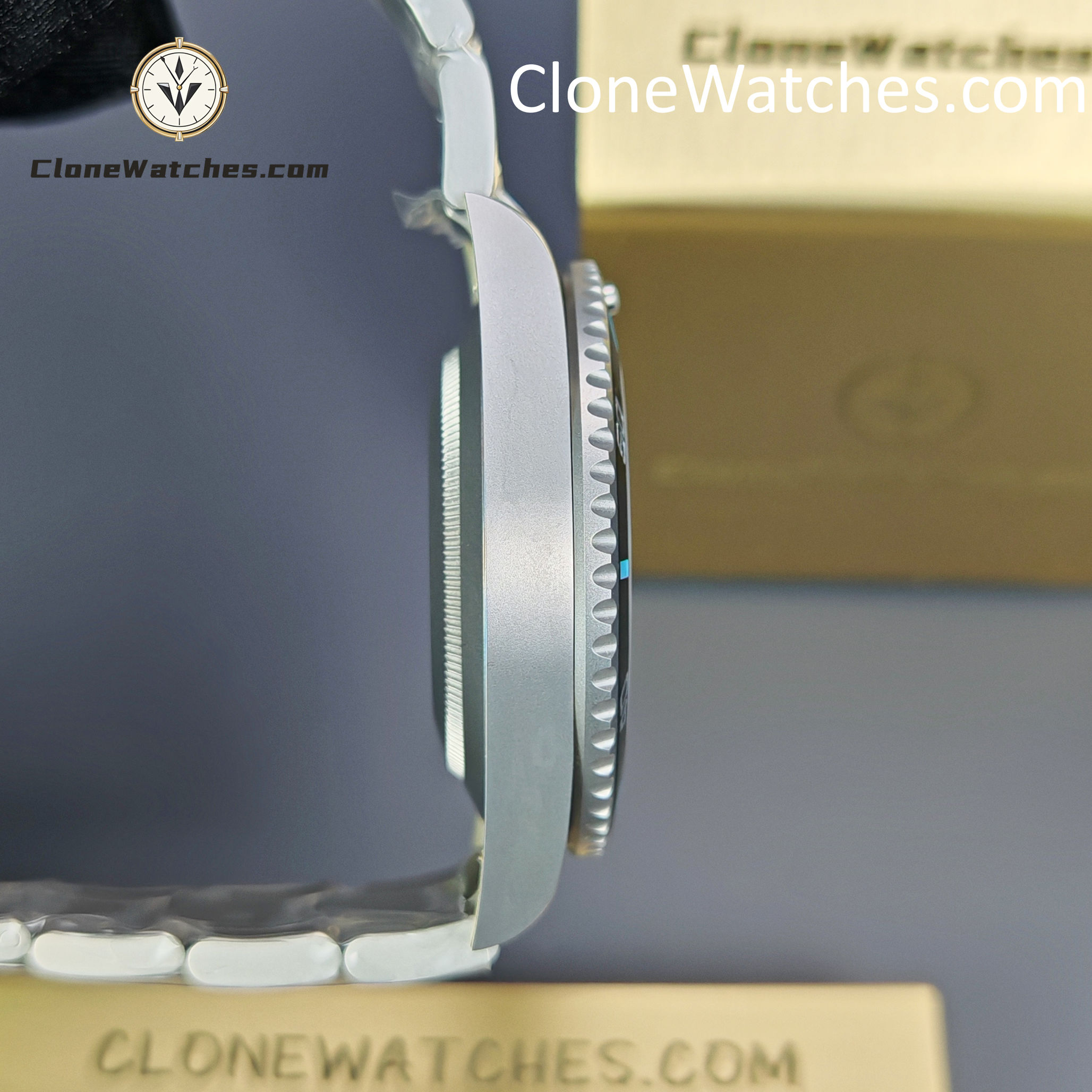 Rolex Super Clone Watches 1:1 DIW Aquamarine Tiffany Blue Dial Submariner Carbon Bezel 3135 Movement