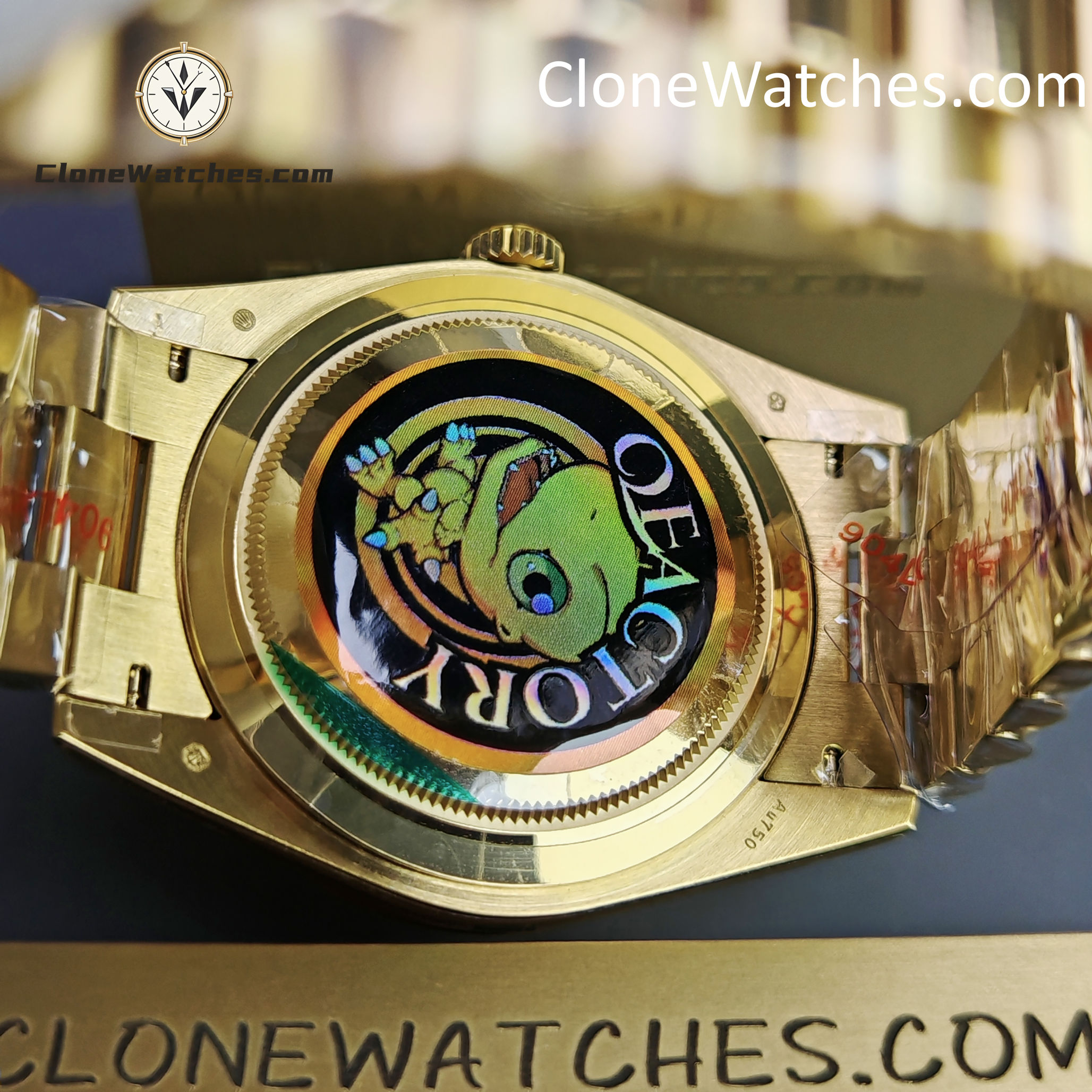 Rolex Super Clone Watches 1:1 Day Date 18K Gold 40mm M228238-0006 3255 Movement
