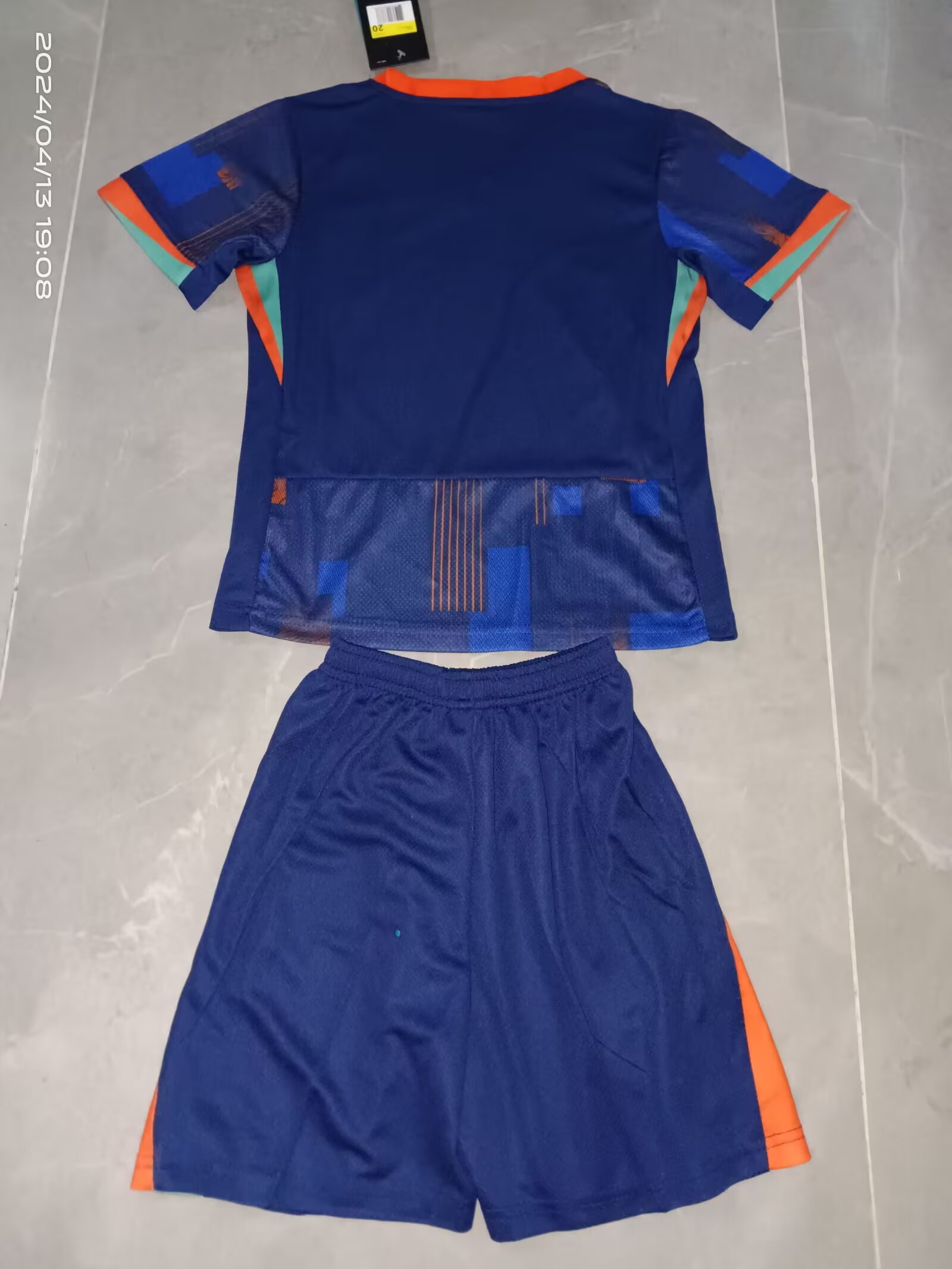 2024-25 Netherlands Away Children's Jersey Set - Fans Edition