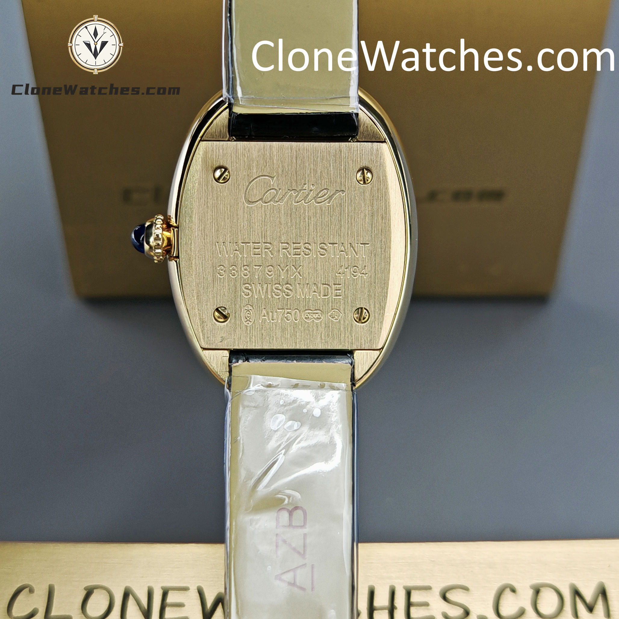 Cartier Super Clone Watches 1:1 Baignoire White Dial 23mm x31mm WGBA0042