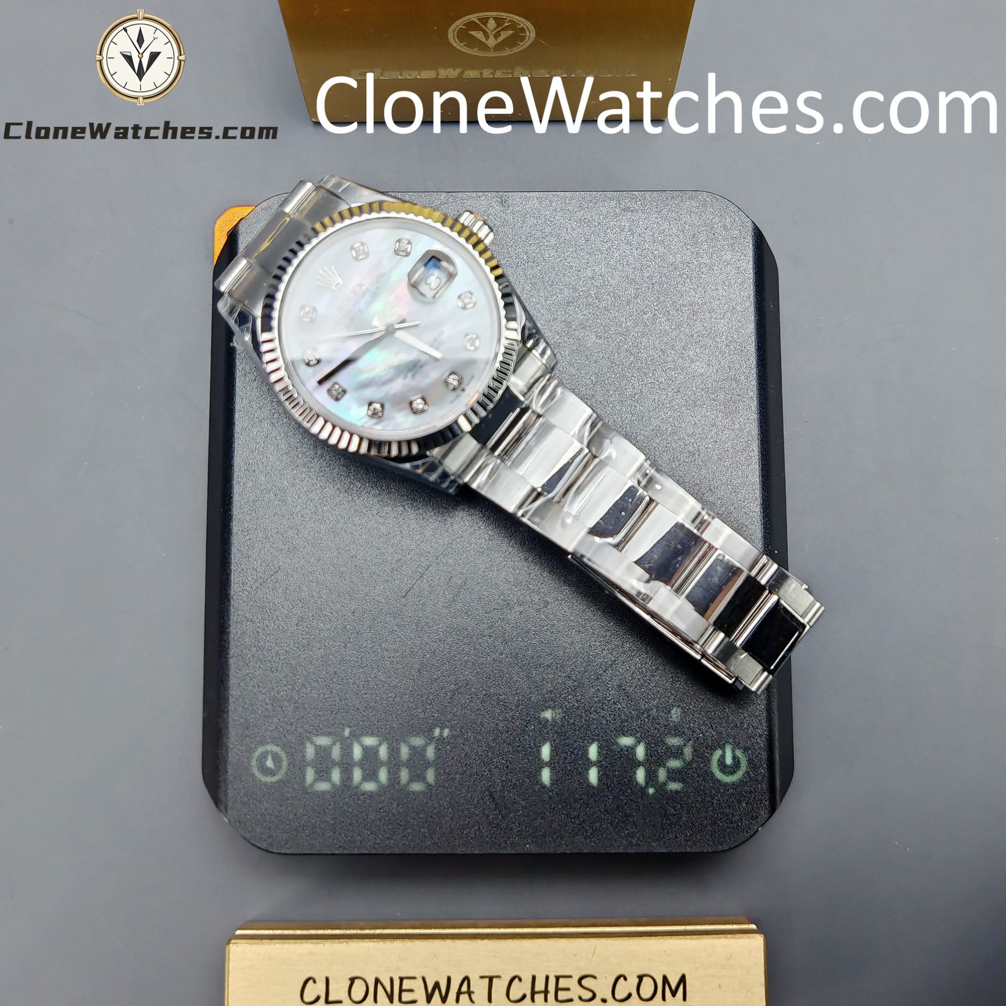 Rolex Super Clone Watches 1:1 DateJust Mother-of-Pearl Dial m126234-0020 Oyster 36MM 3235 Movement