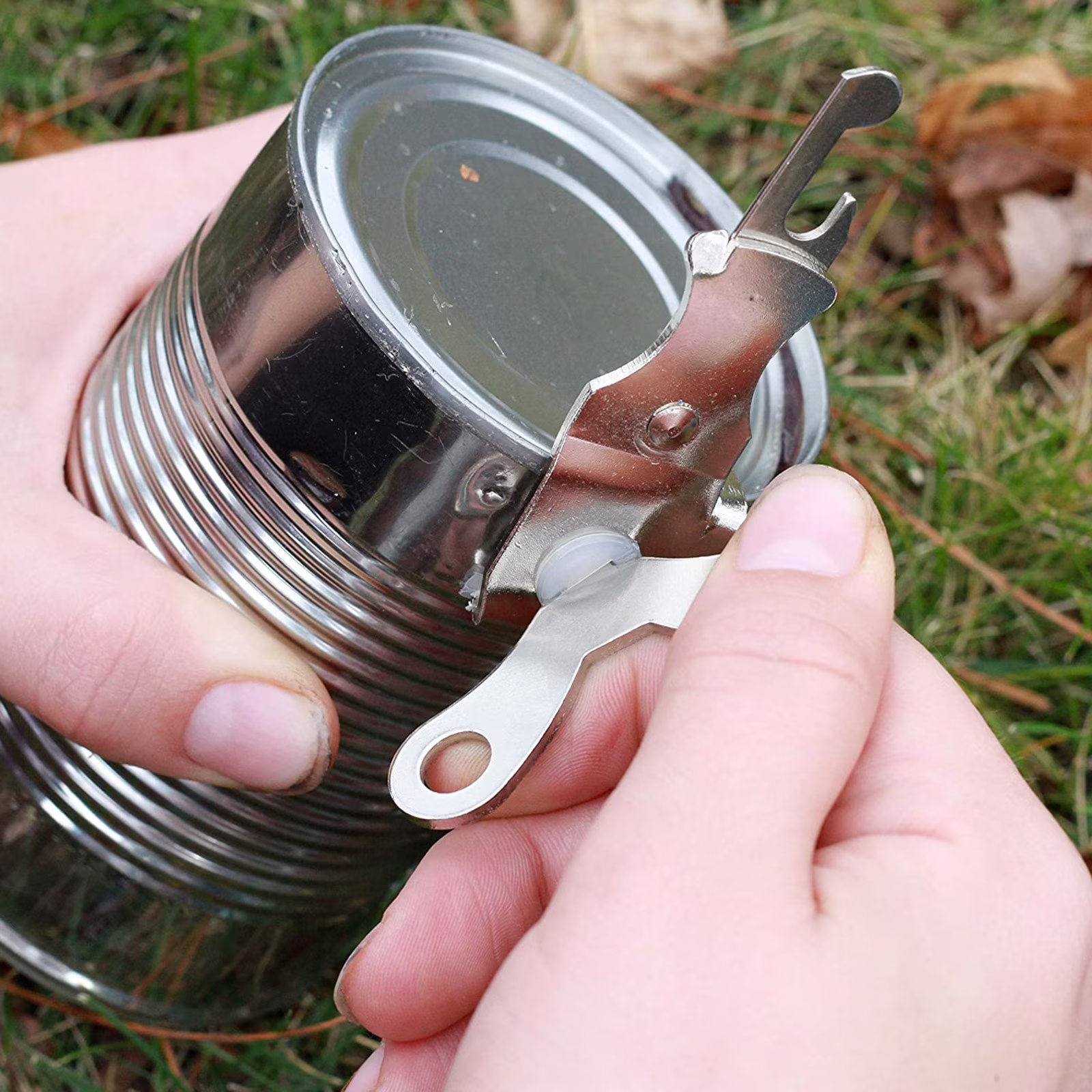 Butterfly Manual Can Opener, 4-Inch Compact Portable Design for Camping & Lunch, Dishwasher Safe Kitchen Tool