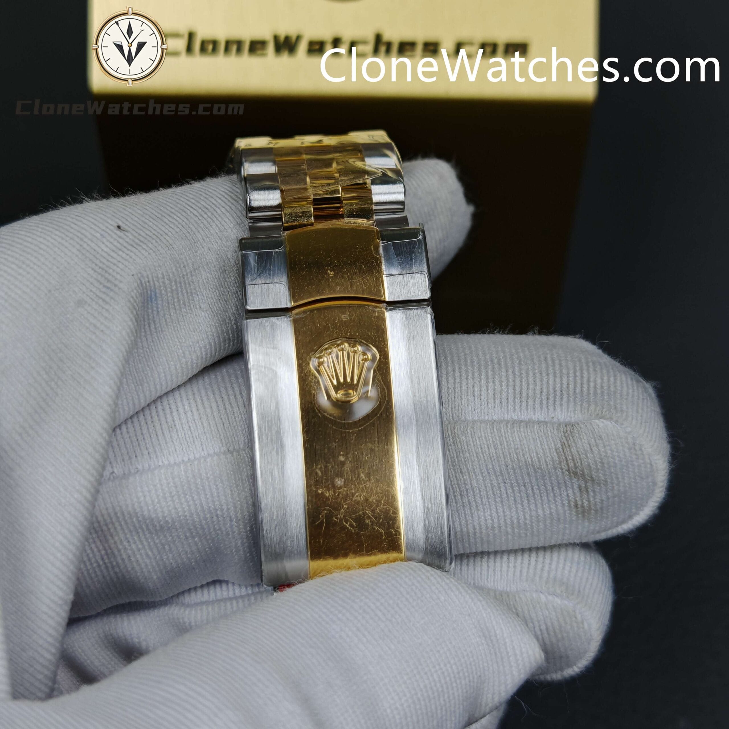 Rolex Super Clone Watches 1:1 DateJust Black Dial 126333 – 0014 Jubilee 41MM 3235 Movement