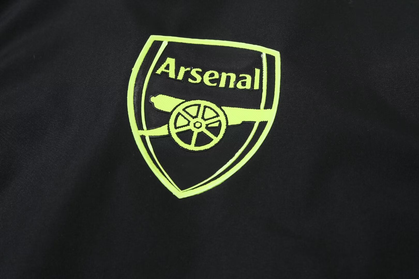 2023/24 Arsenal black hooded windbreaker 1:1 Thai quality