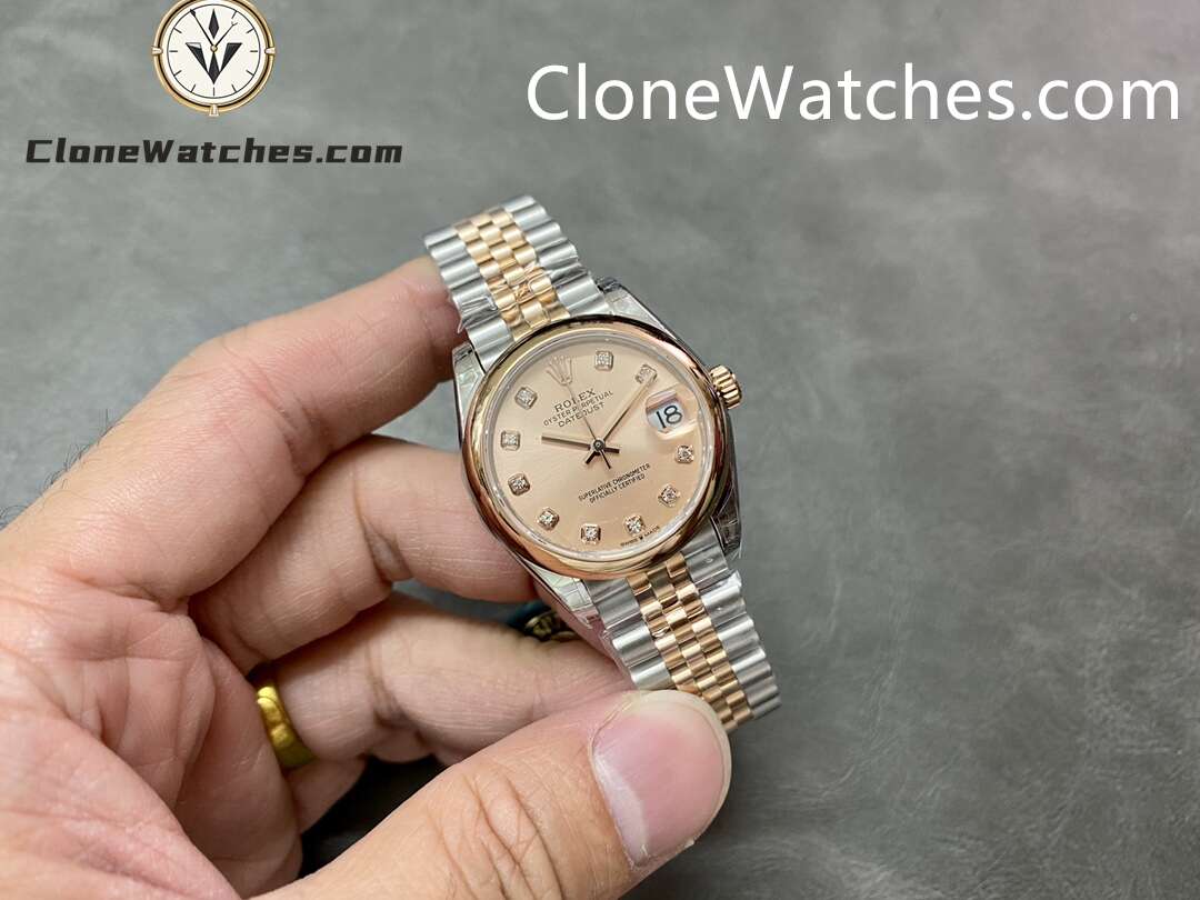 Rolex Super Clone Watches 1:1 DateJust m278241-0024 Jubilee 31MM 2236 Movement